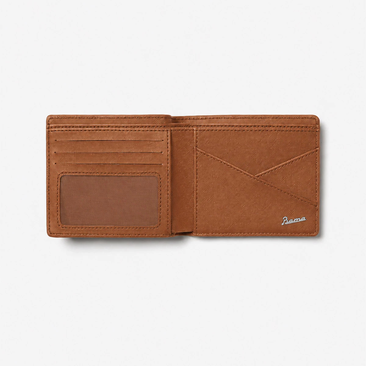Ví Da Dáng Ngang Nam Nữ BAMA Basic Wallet Bóp Da Cao Cấp Unisex Bền Đẹp Nhiều Ngăn Dùng Hằng Ngày
