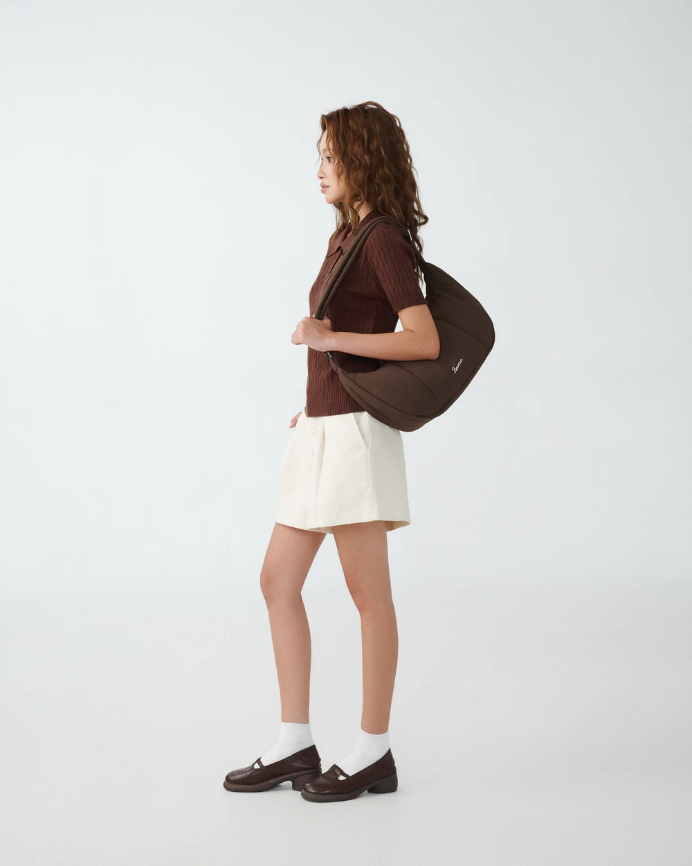 Túi Đeo Chéo Nam Nữ Chần Bông BAMA Slouch Bag Túi Xách Đeo Vai Vải Đi Chơi Đi Làm Công Sở Nhiều Ngăn