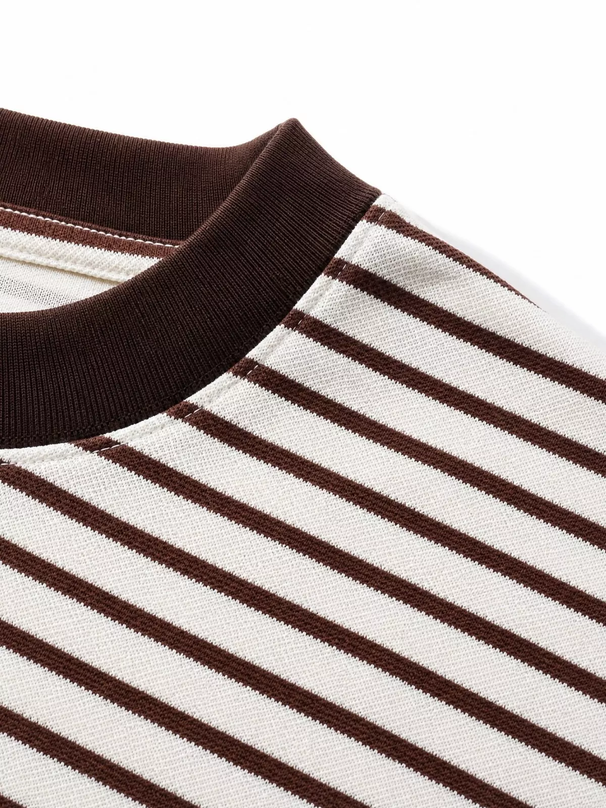 Áo Thun Sọc Ngang Unisex Boxy Fit Daily Stripe LIMEORANGE LU26101117