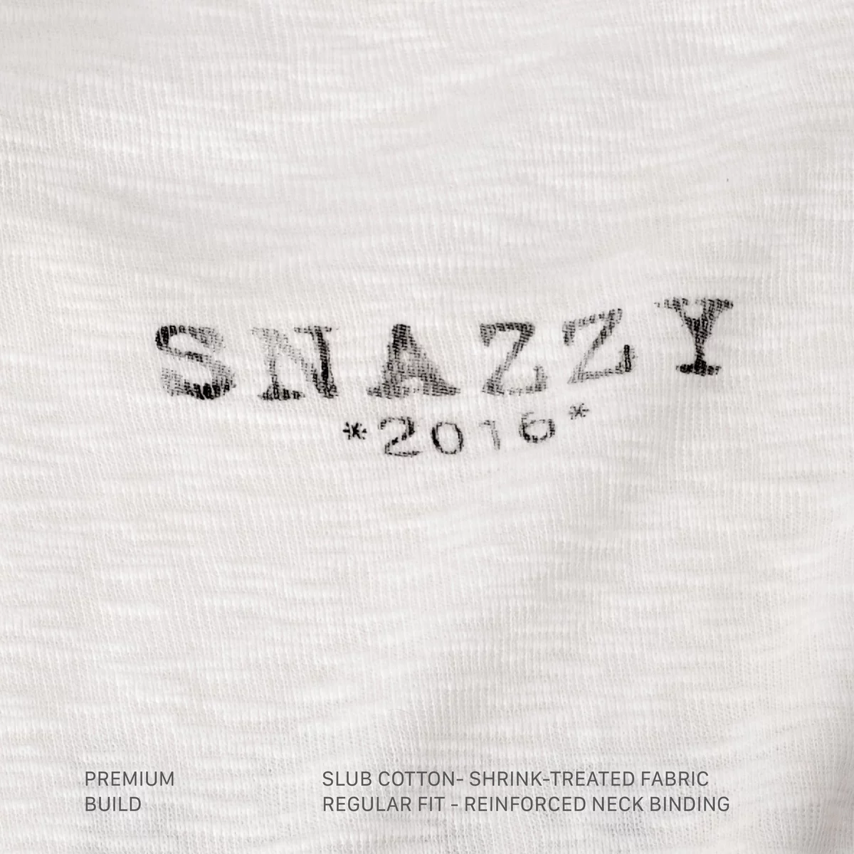 Áo Thun Boxy SNAZZY Unisex Nam Nữ Chất Liệu Cotton Chính Hãng - WHO YOU ARE TEE