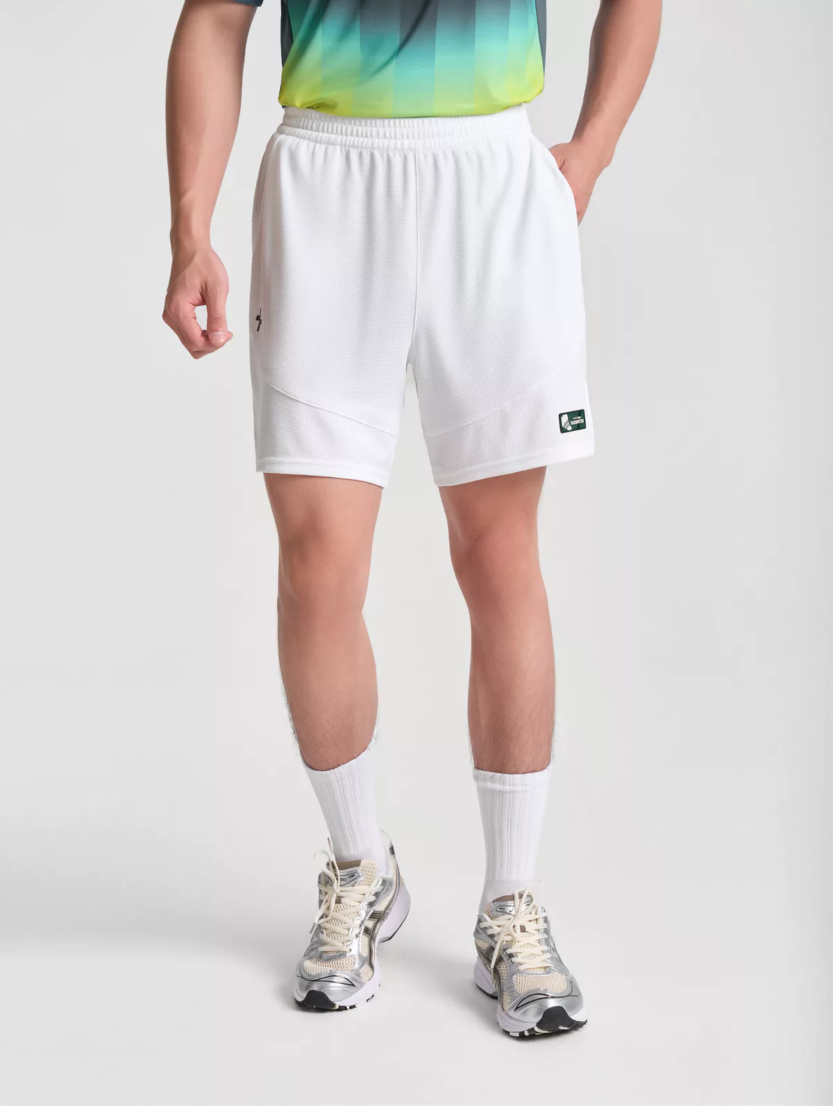Set cầu lông Smash Energy Áo sát nách Tanktop cổV và Quần short Basic thoáng mát nhanh khô, hạn chế ma sát Coolmate