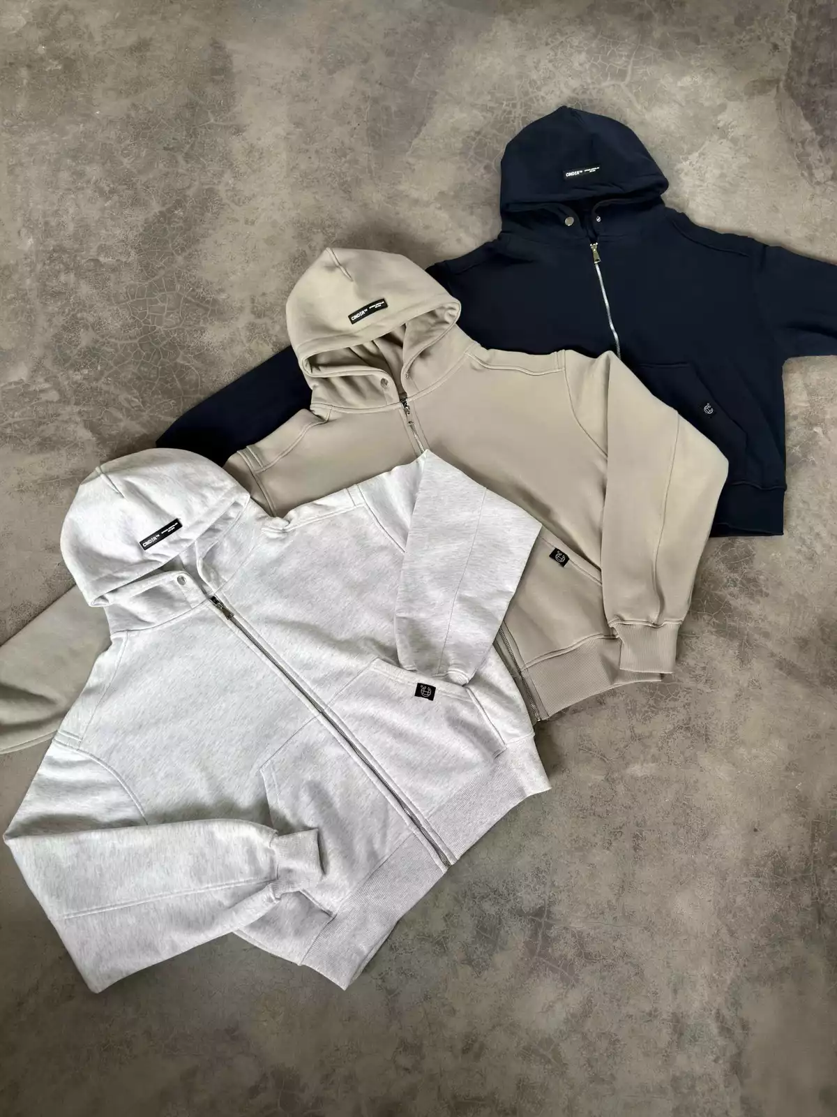 Áo Hoodie Zip ESSENT Cinder, Áo Local Brand Form Boxy Unisex Chất Vải Dày Đẹp