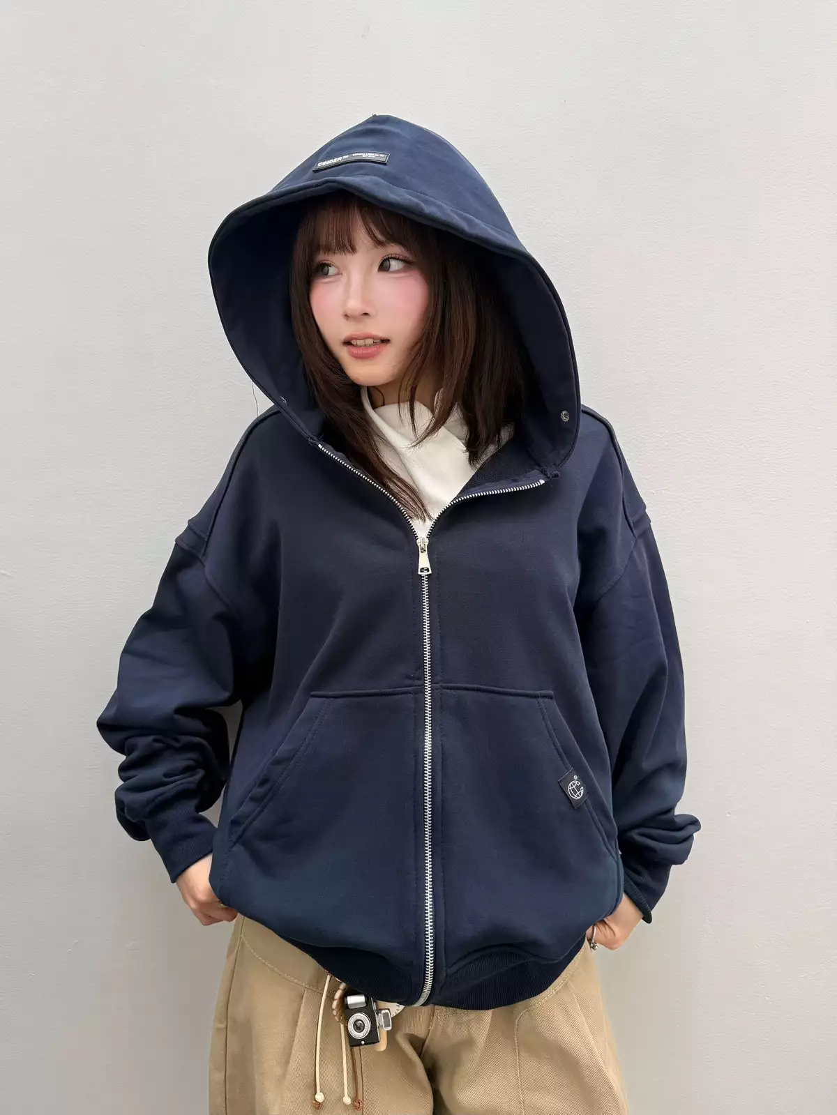 Áo Hoodie Zip ESSENT Cinder, Áo Local Brand Form Boxy Unisex Chất Vải Dày Đẹp