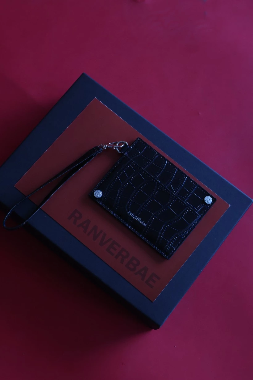 Ví RANVERBAE KAIHO LEATHER Card Holder Black