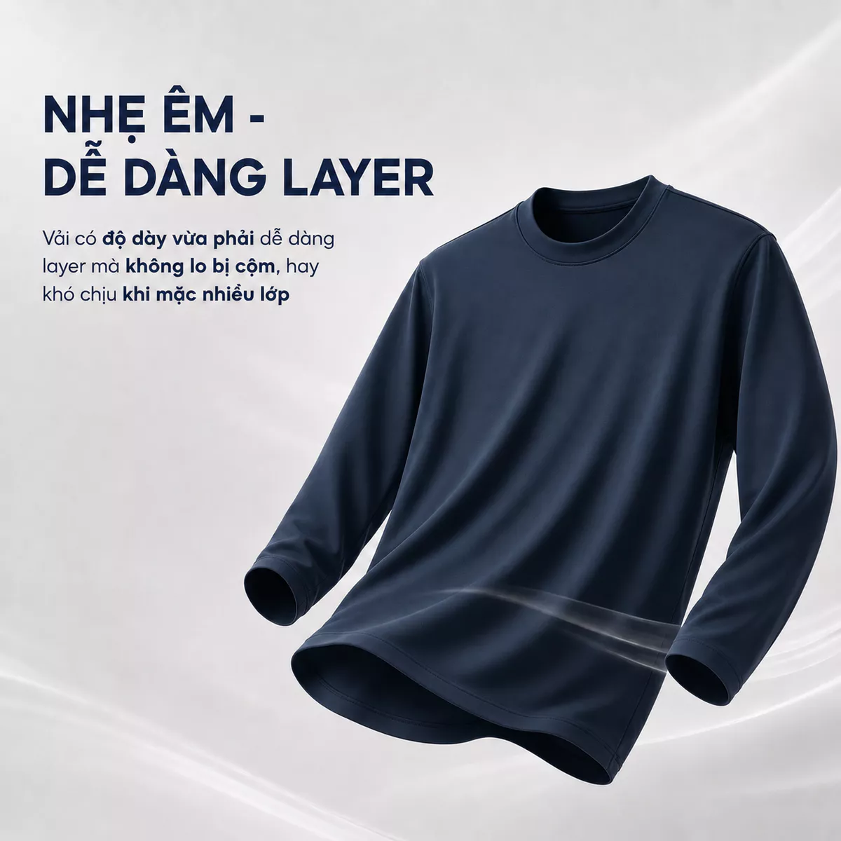 Combo 2 Áo Giữ Nhiệt Nam EXTRA-WARM 5S FASHION Cổ 3 Phân, Giữ Ấm, Trơn Basic 2C-M0AGN25105