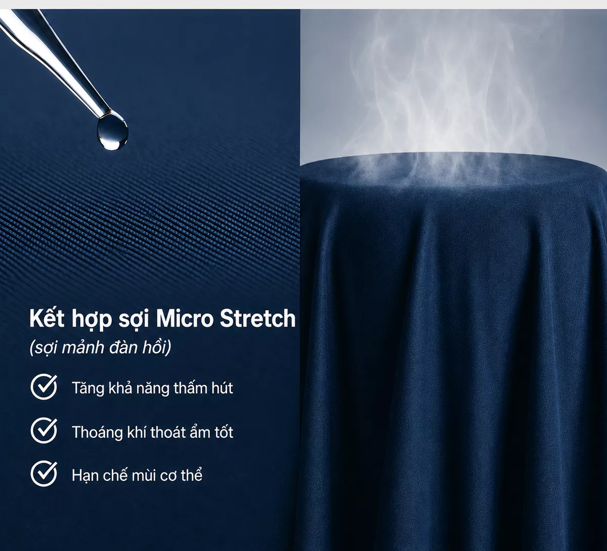 Áo Giữ Nhiệt Nam 5S FASHION Ultra Stretch, Cổ Tròn, Lót Bông Nỉ Cực Ấm 01-M0AGN25102