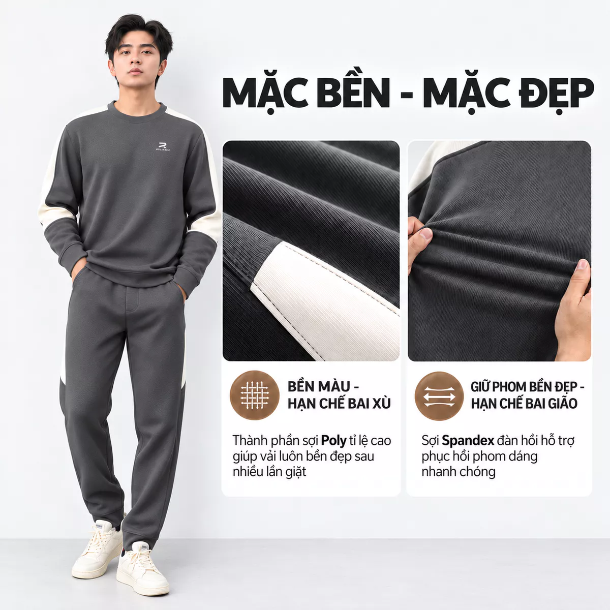 Quần Áo Nỉ Nam 5S FASHION Can Phối Vải Dày Dặn, Ấm Áp, Thiết Kế Trẻ Trung 01-MBNI25005