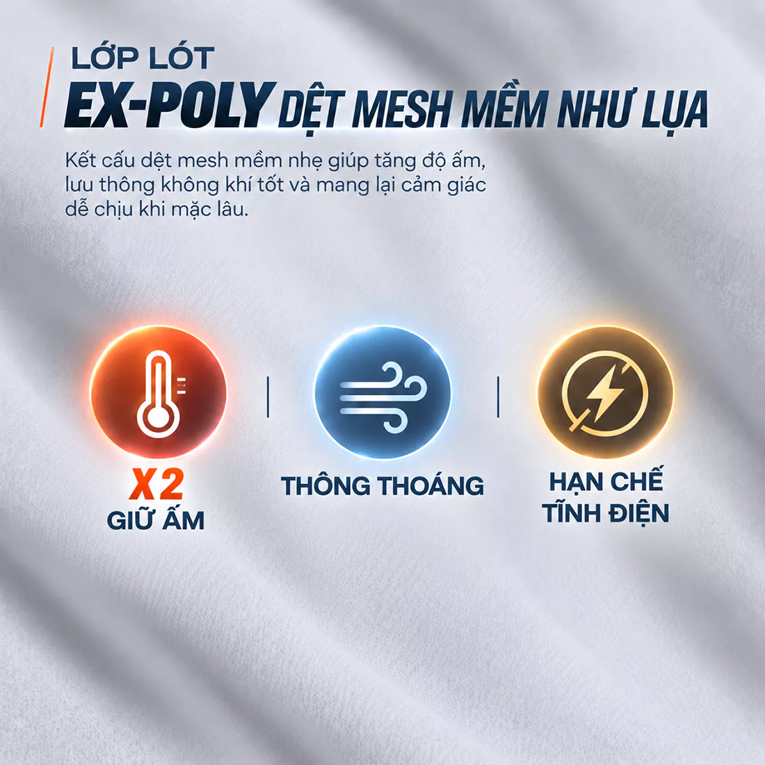 Áo Khoác Gió Nam 2 Lớp Pro-DWR 5S FASHION Có Mũ Tháo Được, Trượt Nước, Chắn Gió Giữ Ấm M0AKGR5009