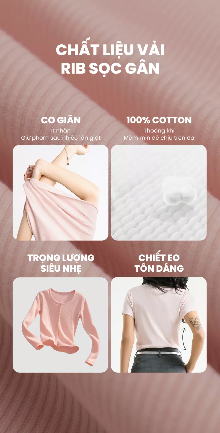 Đầm Thun Tay Dài Nữ Cổ V Form Fitted - Routine 10F25DREW002
