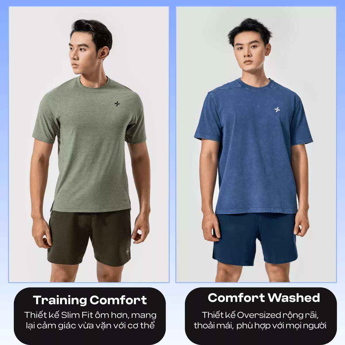Set thể thao pickleball Áo Training Comfort và shorts 7inch thoáng khí, set đa năng Coolmate