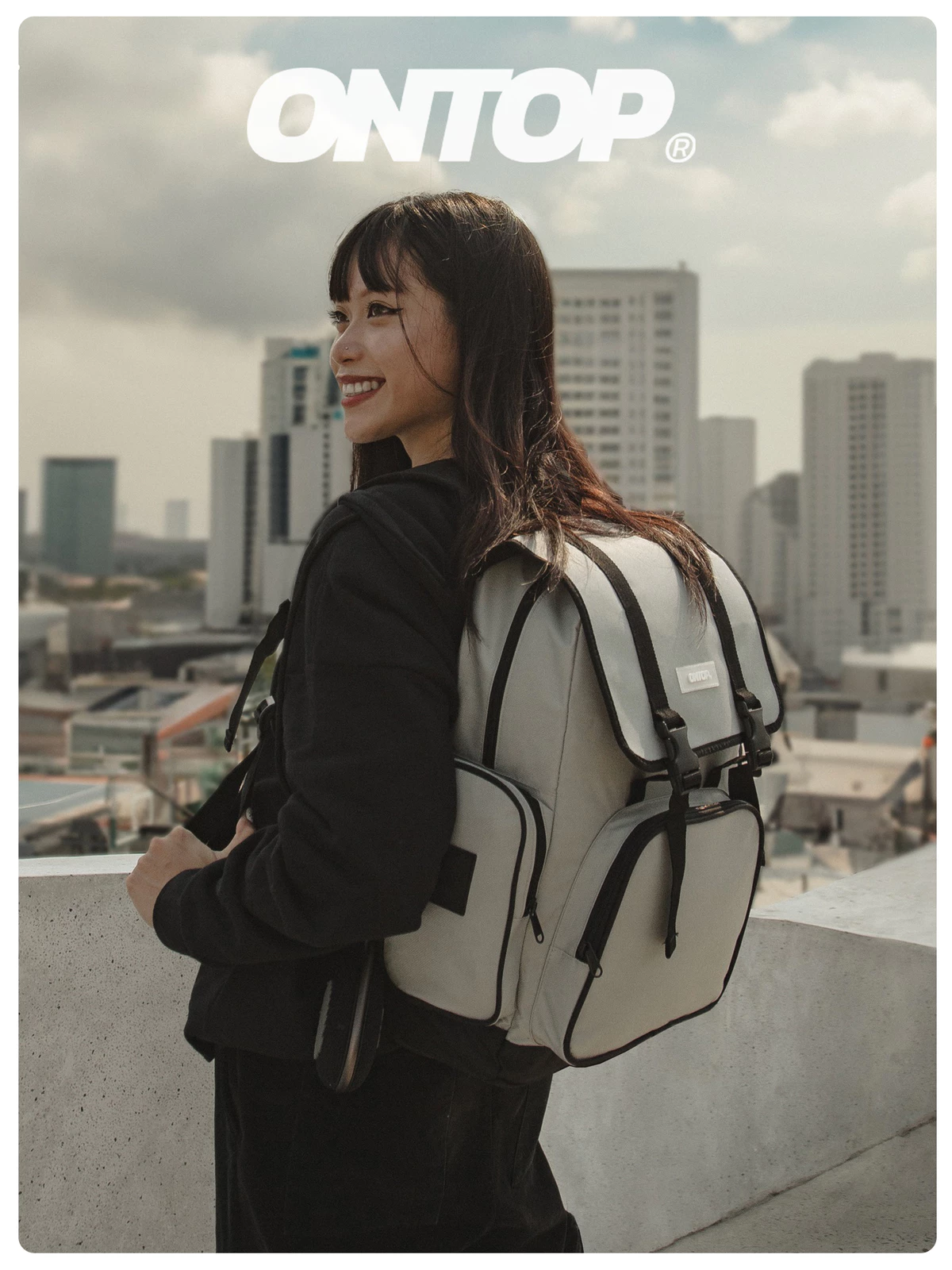 Balo nam vải canvas ONTOP | O-P34-X