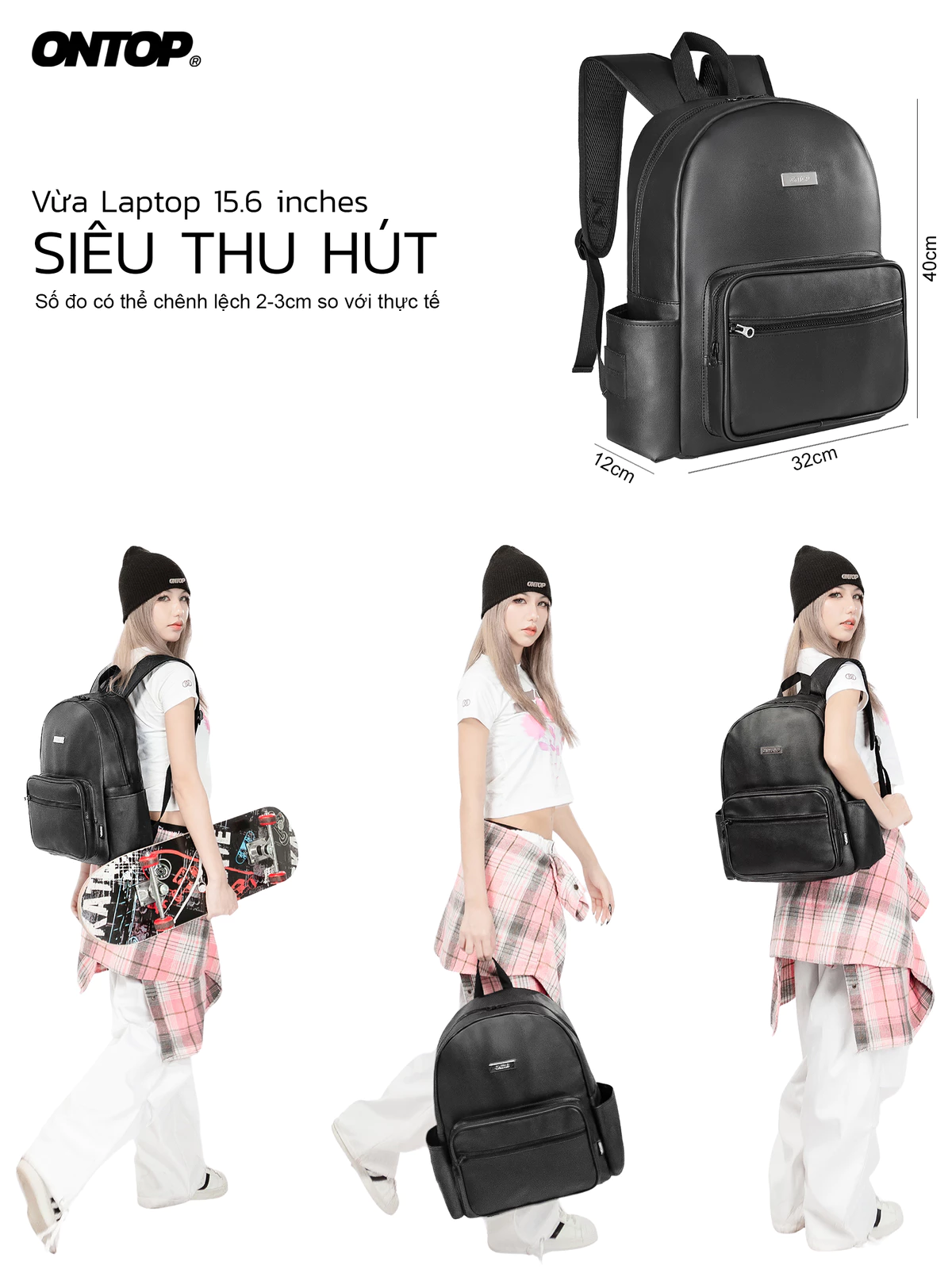 Balo da đi học ONTOP | O-P75