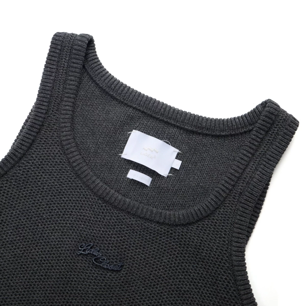Áo Len Dệt Ba Lỗ Sát Nách LIDER STEEL KNIT TANK TOP