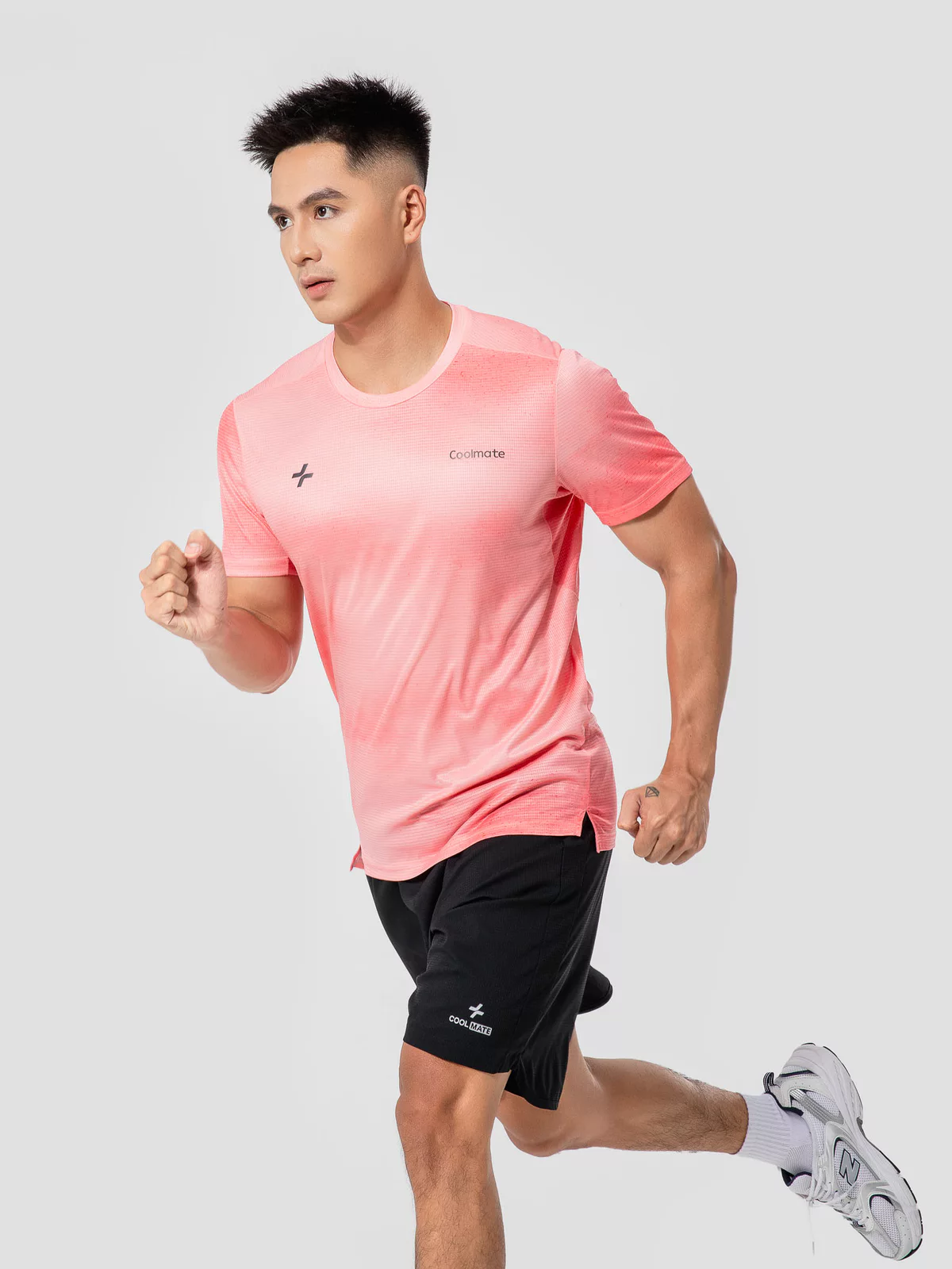 Áo thun nam Tshirt chạy bộ Graphic Sky áo thể thao running nhẹ, thoáng khí, thấm hút tốt Coolmate