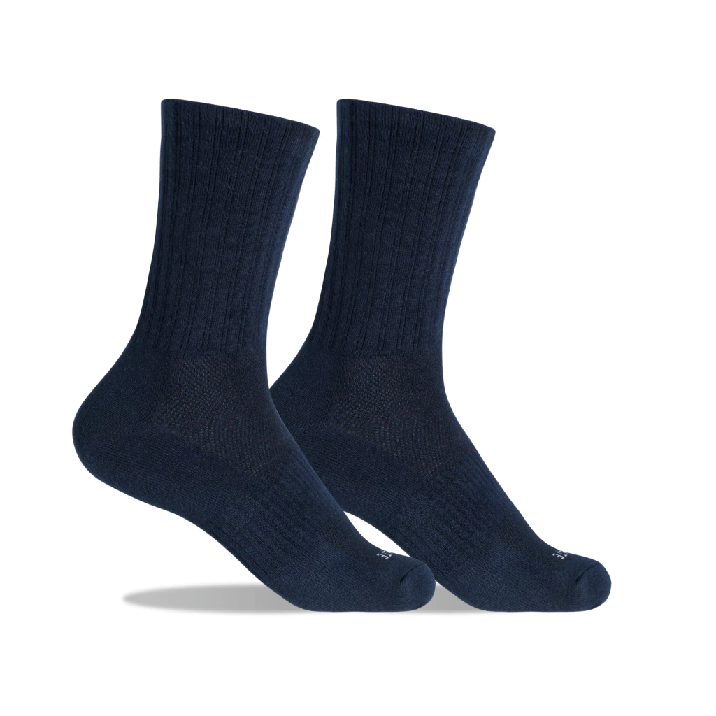 Combo 2 Tất thể thao active cổ dài thấm hút tốt Coolmate