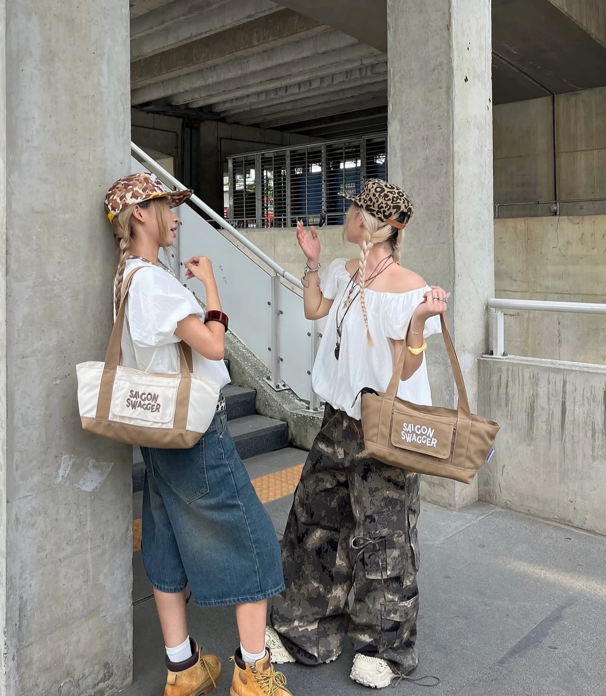Túi Tote Vải SAIGONSWAGGER® SOLÉ TOTE BAG Túi Xách