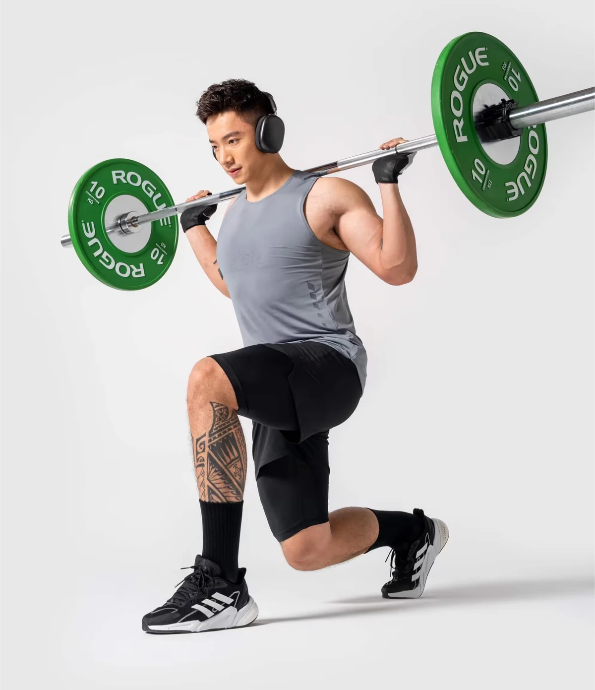Combo 2 Tất Vớ thể thao cổ dài chống trượt tập gym thể thao Coolmate