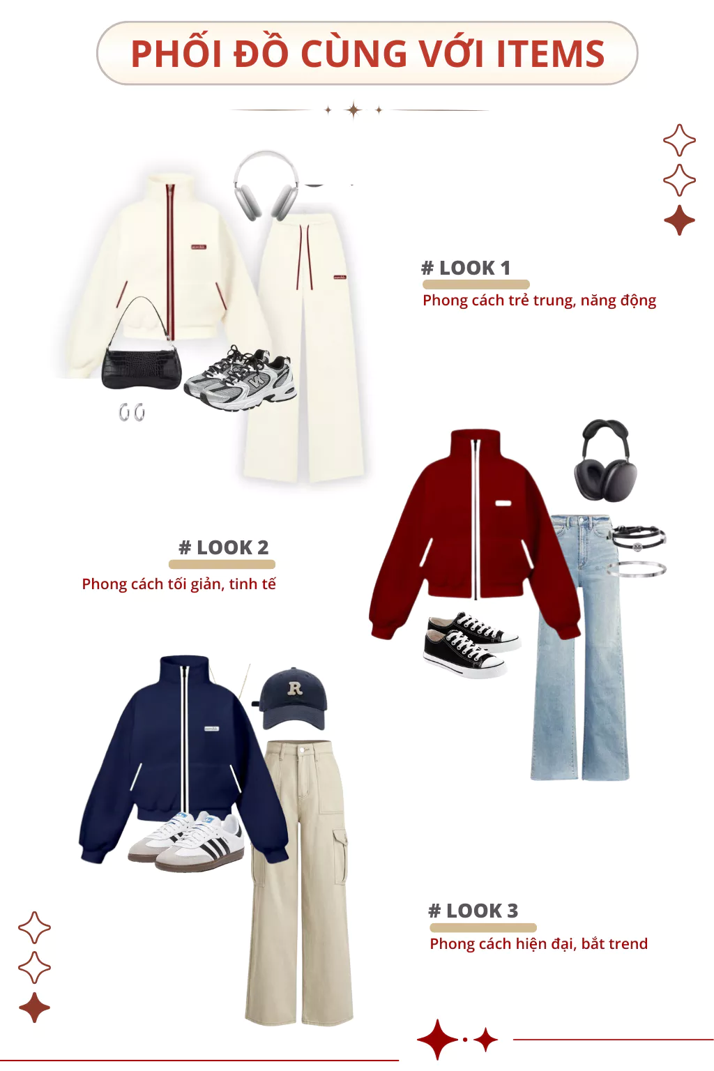 Set Bộ ECOCHIC AURORA GRACE Áo Polo Khoá Zip 2 Chiều Chất Liệu Cao Cấp Mềm Mịn Chính Hãng B182
