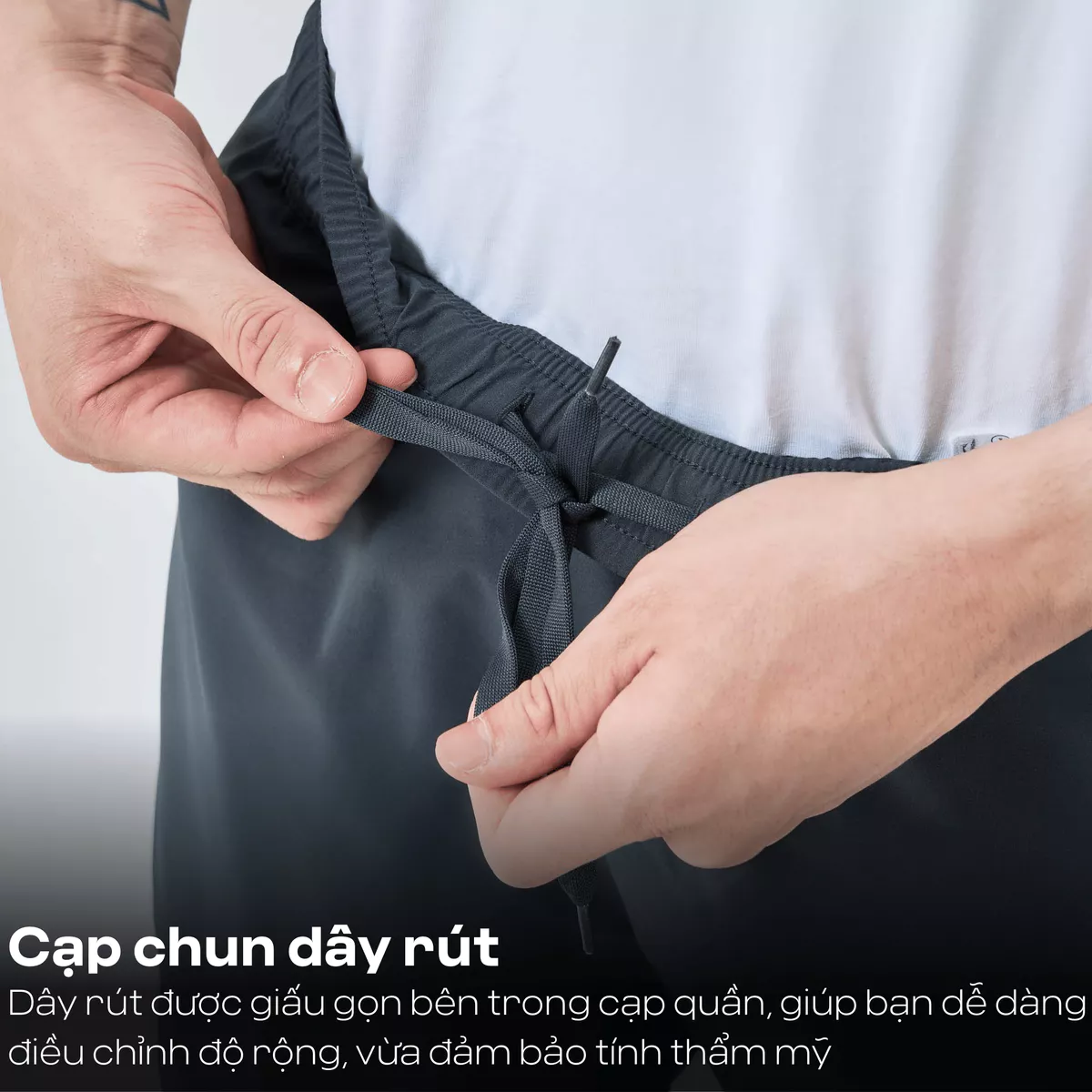 Quần dài nam Daily Pants sợi Sorona, nhuộm Cleandye siêu nhẹ chống nhăn chống tia UV - Coolmate