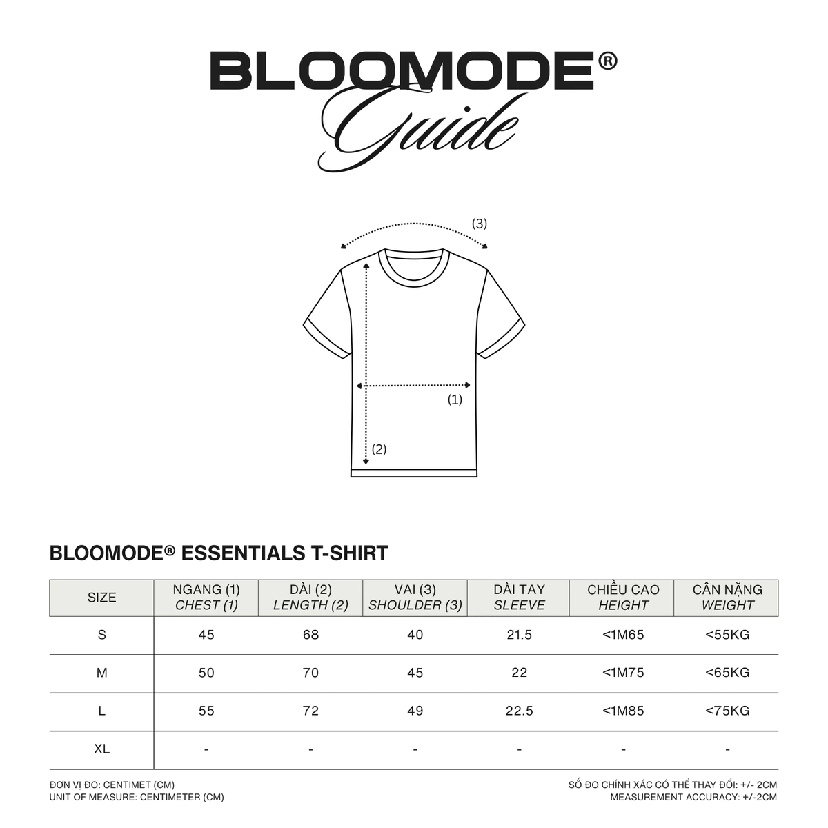BLOOMODE® ESSENTIAL T-SHIRT