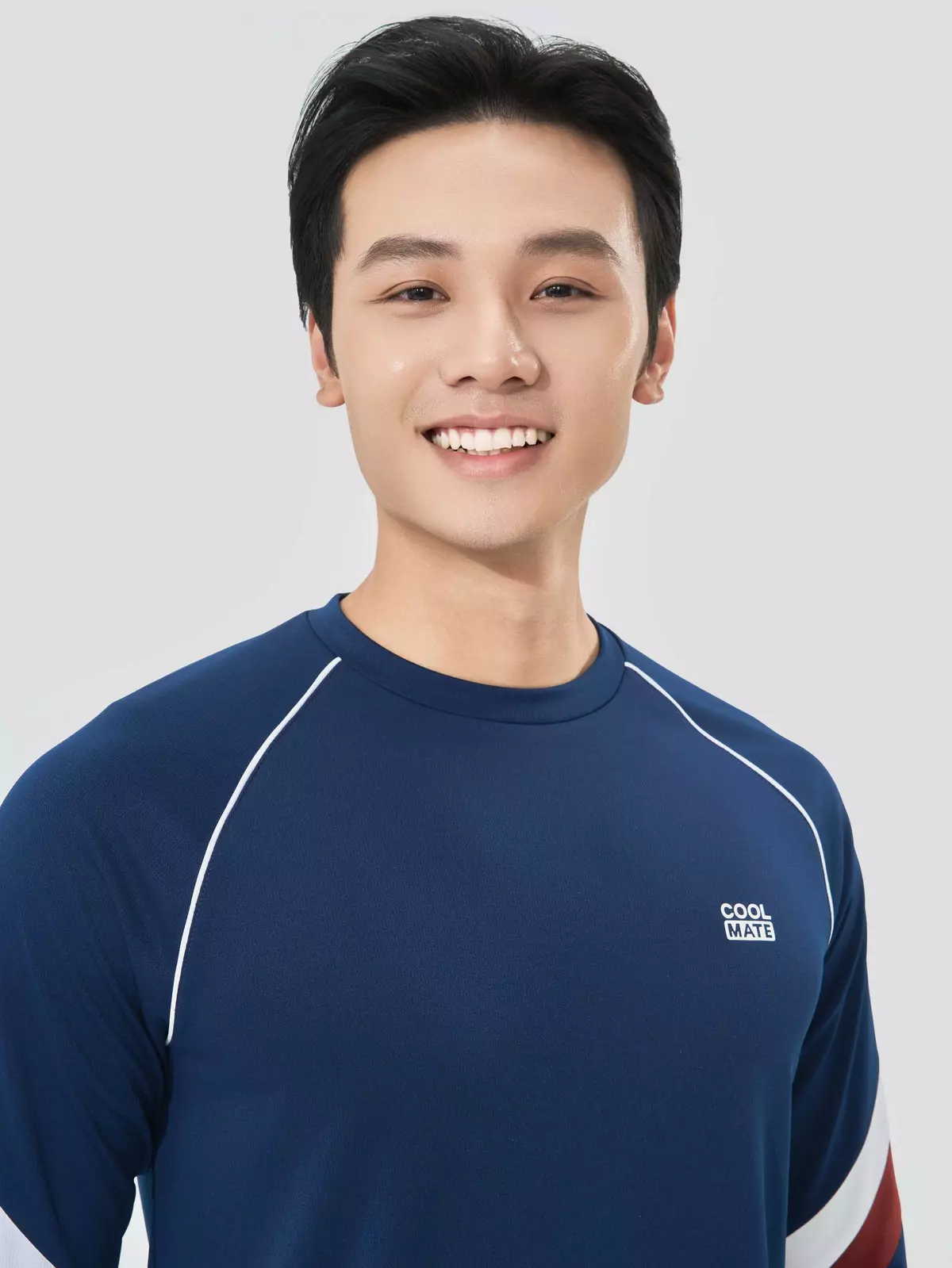 Set đồ thể thao nam Pickleball Flexline Active Áo thun dài tay teamwear và Quần jogger Coolmate