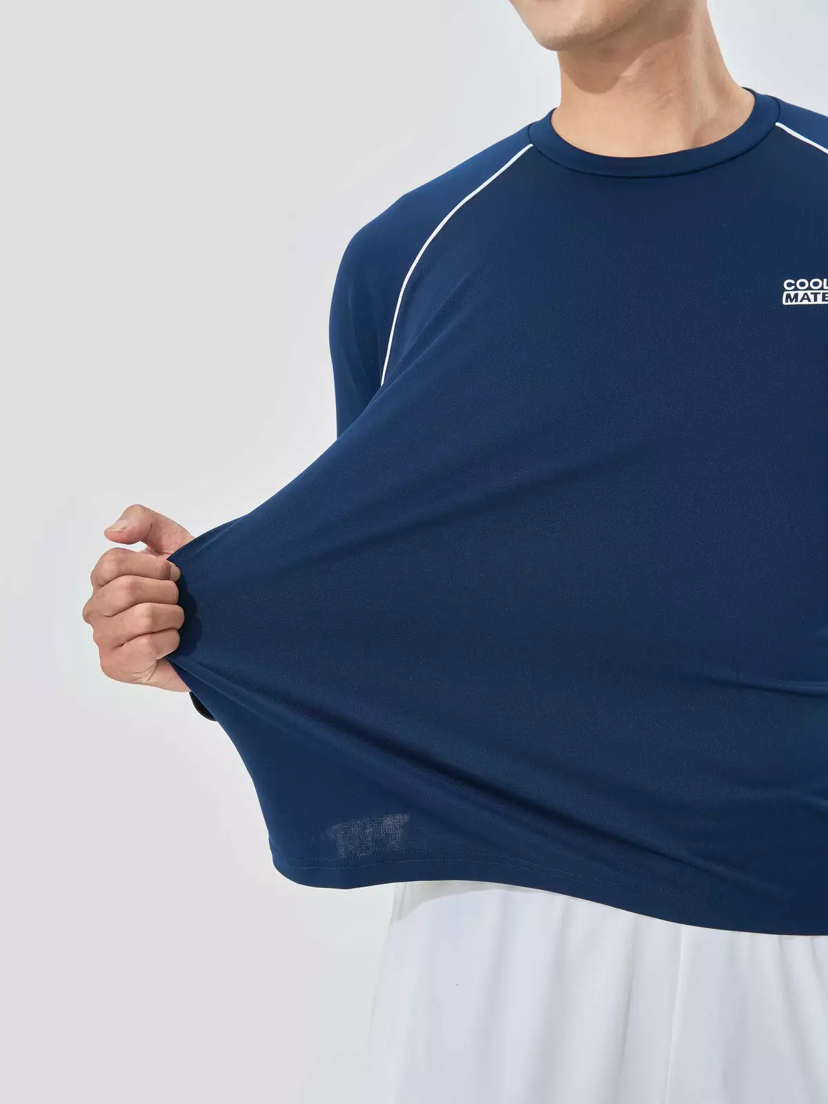 Set đồ thể thao nam Pickleball Flexline Active Áo thun dài tay teamwear và Quần jogger Coolmate