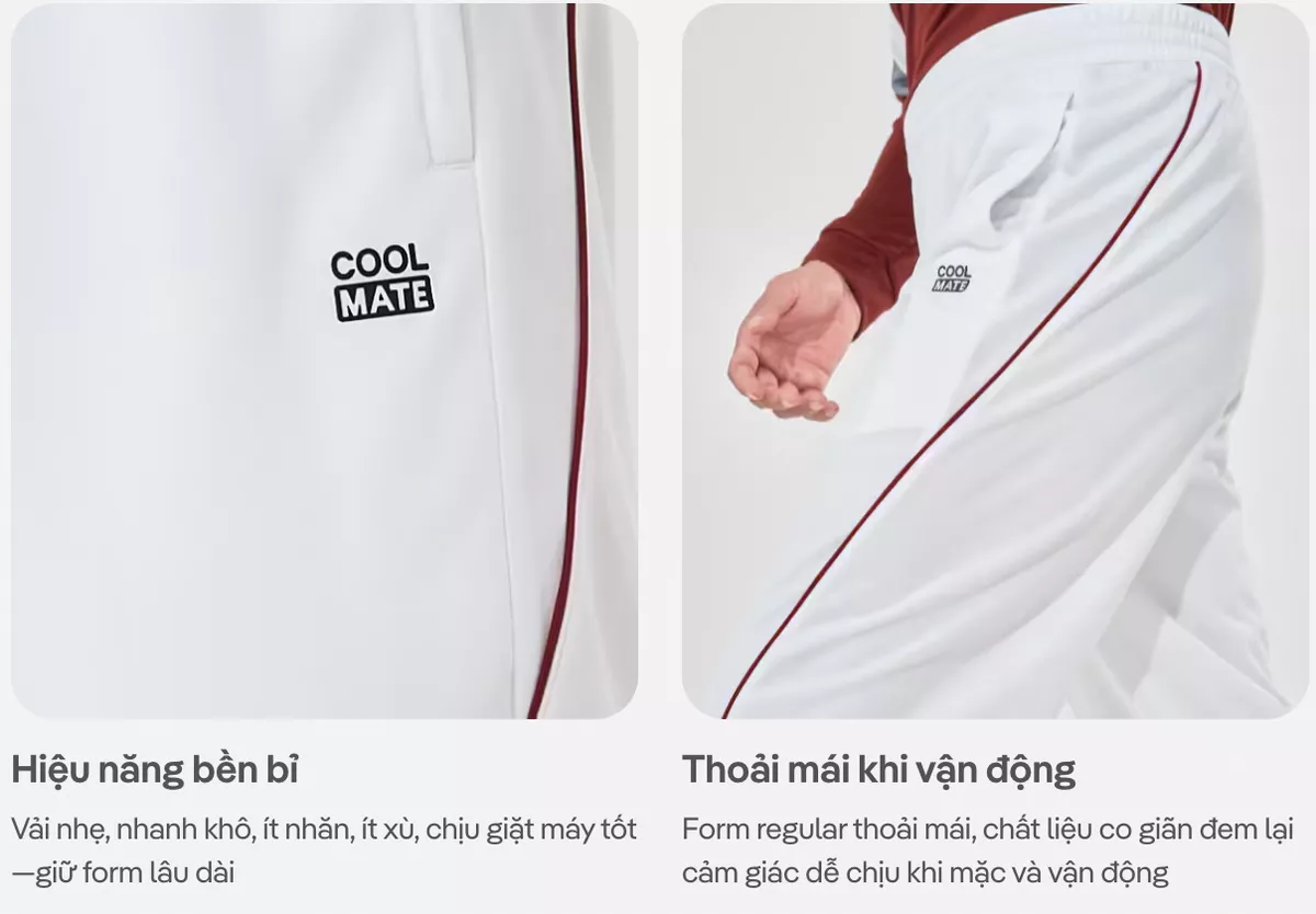 [MUA 2 GIẢM 40%]Quần Joggers thể thao nam Teamwear lightweight Flexline active Coolmate