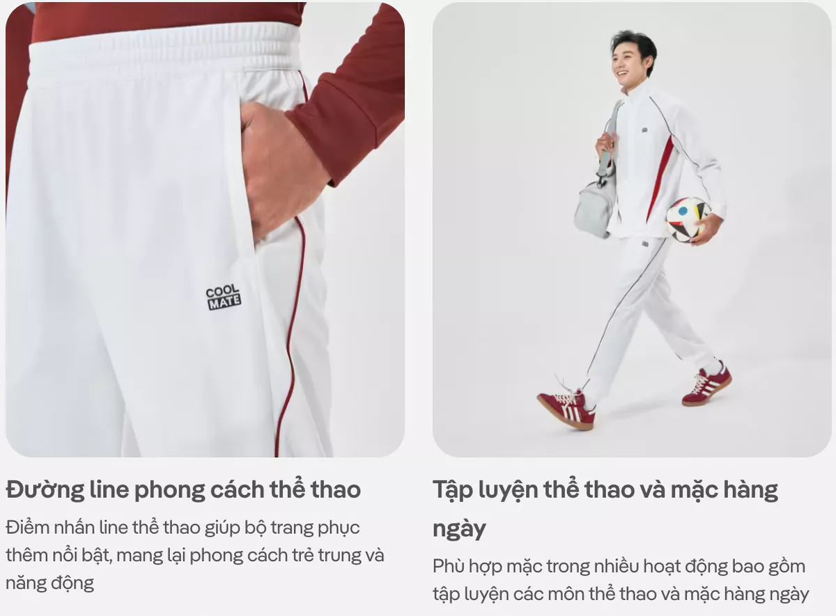 [MUA 2 GIẢM 40%]Quần Joggers thể thao nam Teamwear lightweight Flexline active Coolmate