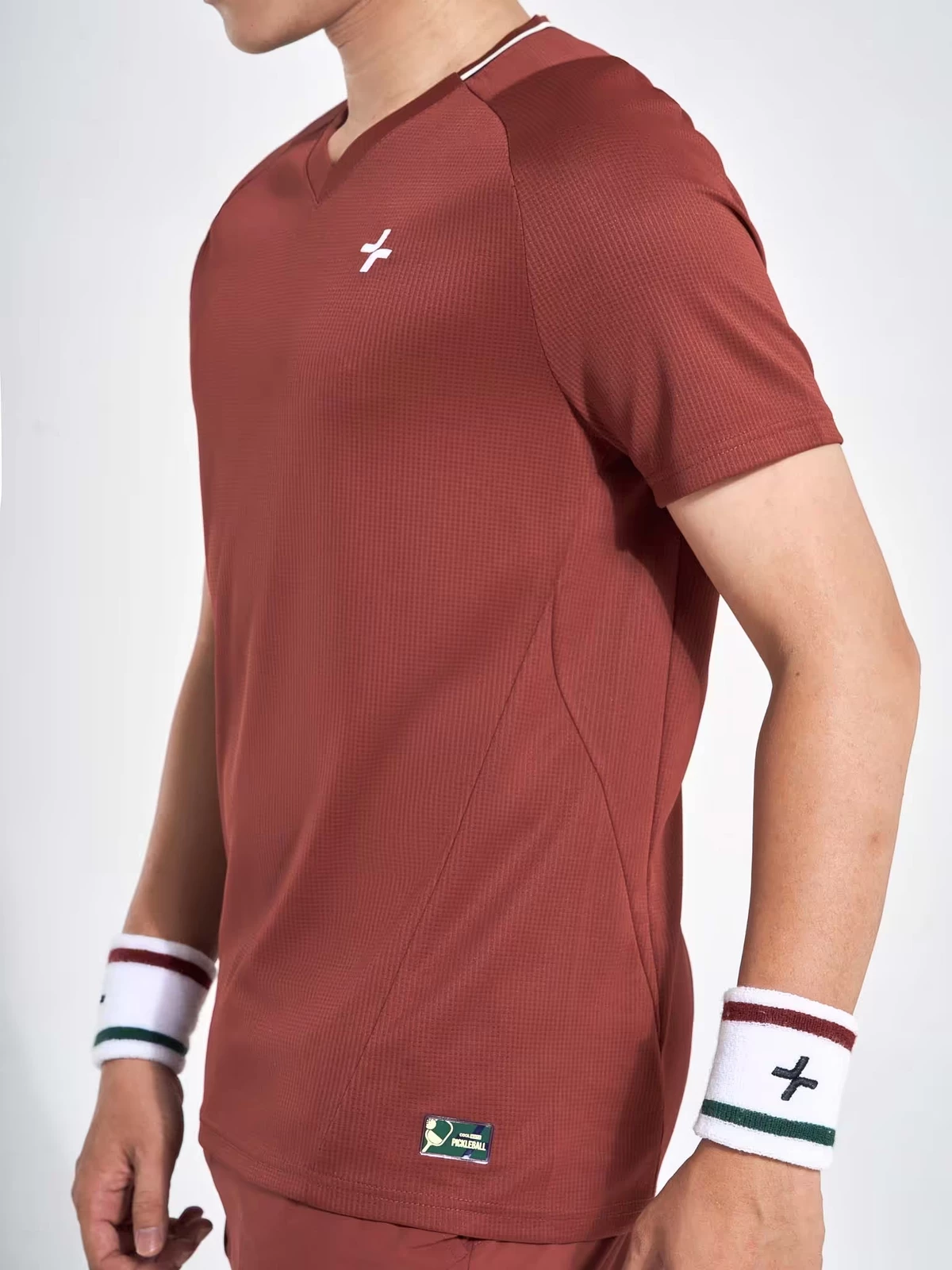 Set đồ bộ thể thao nam Pickleball Áo thun cổ V và Quần short Essentials Nhanh khô Coolmate
