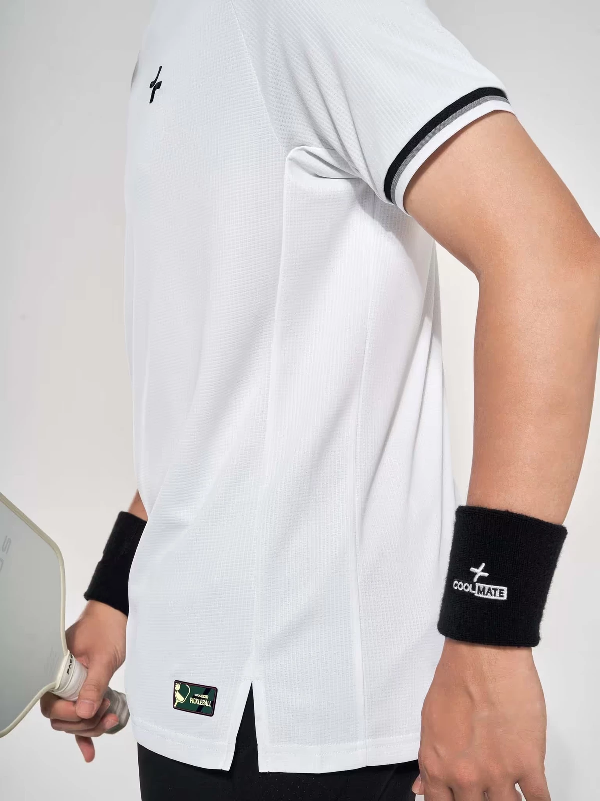 Set đồ bộ thể thao nam Pickleball Áo thun cổ tròn Quần short Essentials thấm hút tốt Coolmate