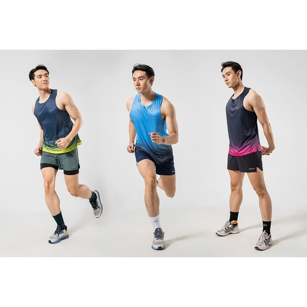 Áo Singlet chạy bộ áo thể thao running thoáng khí thấm hút Coolmate[OUTLET - không đổi trả]