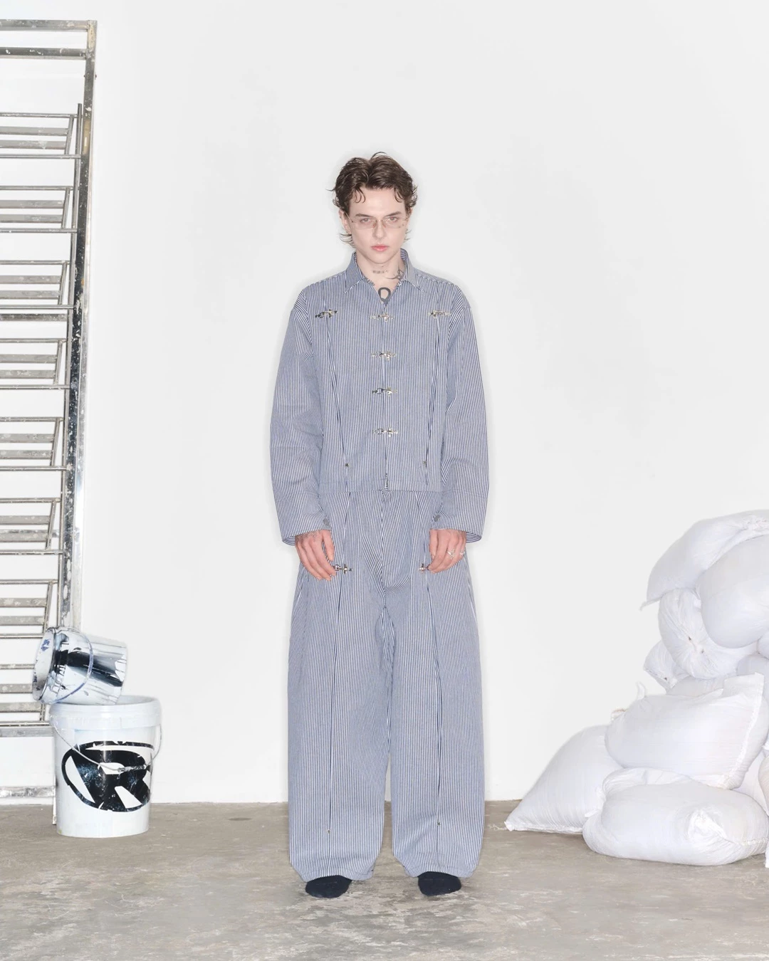 Quần RANVERBAE CELESTIAL LUNAR GATE BLUE / BEIGE