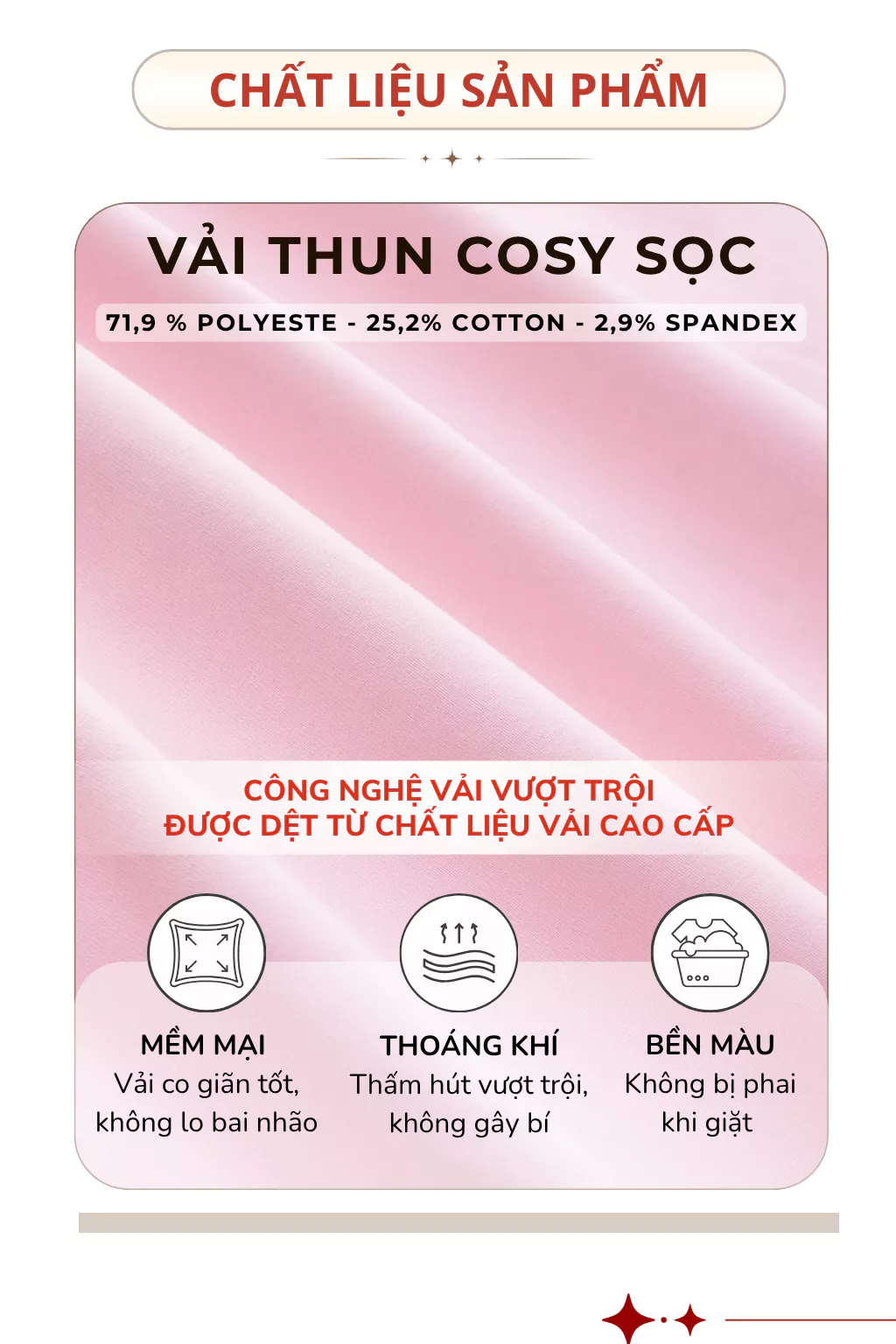 Set Bộ ECOCHIC SILENT LUXE Áo Cổ Tim Basic Quần Suông Cạp Cao Chất Liệu Vải Thun Cosy Sọc Chính Hãng B184