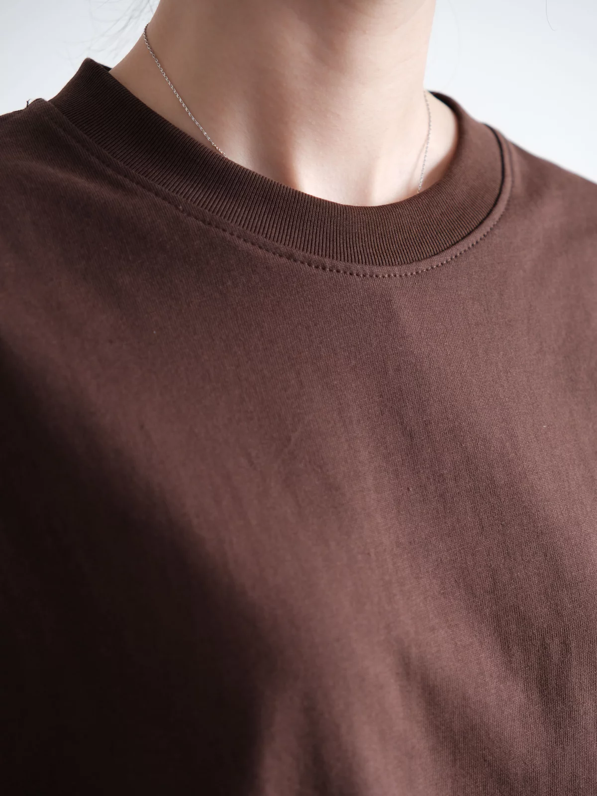 Áo Thun Boxy Ngắn Tay, Chất Vải 100% Cotton Thoáng Mát, 100% Cotton - BARE TOP - The J Studio