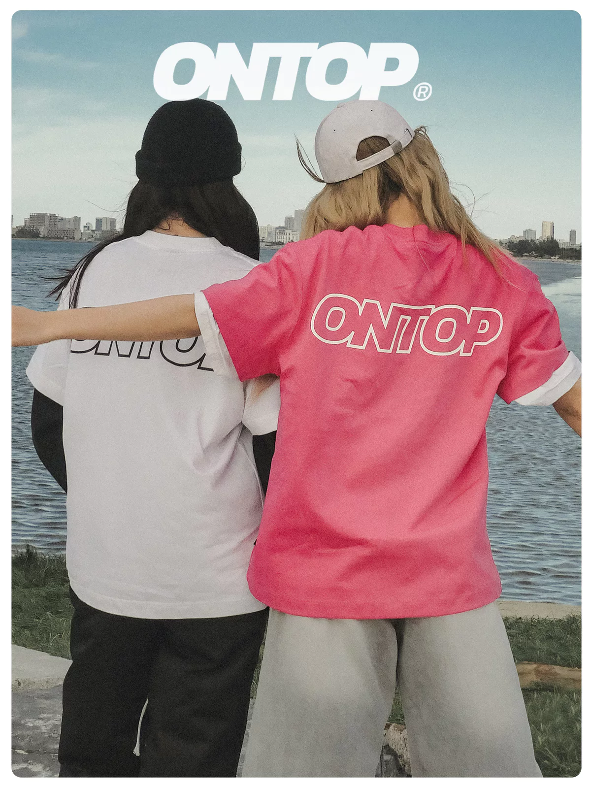 Áo thun đỏ boxy ONTOP | O-T3-DO