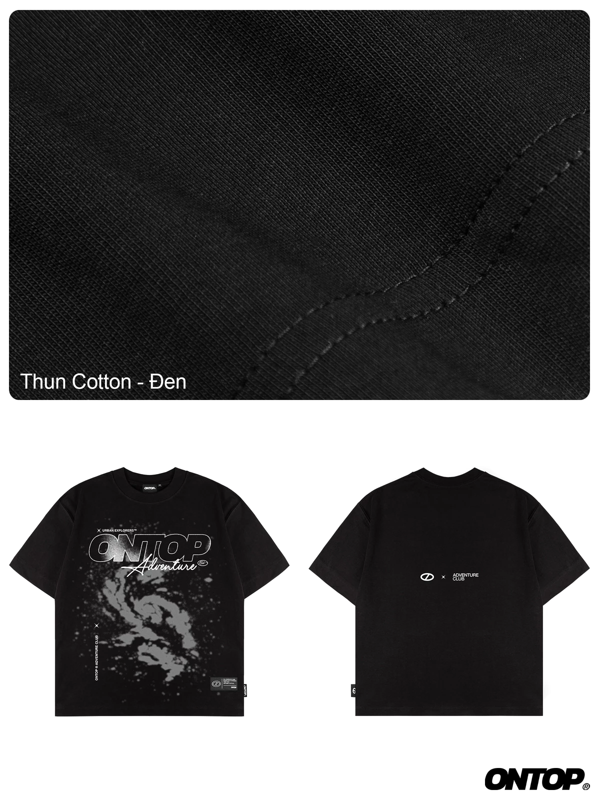 Áo phông unisex nam ONTOP | O-T10
