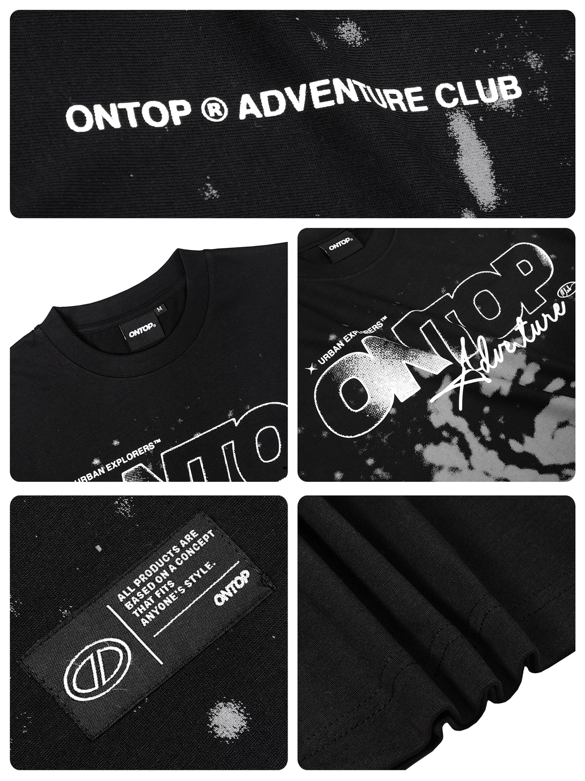 Áo phông unisex nam ONTOP | O-T10