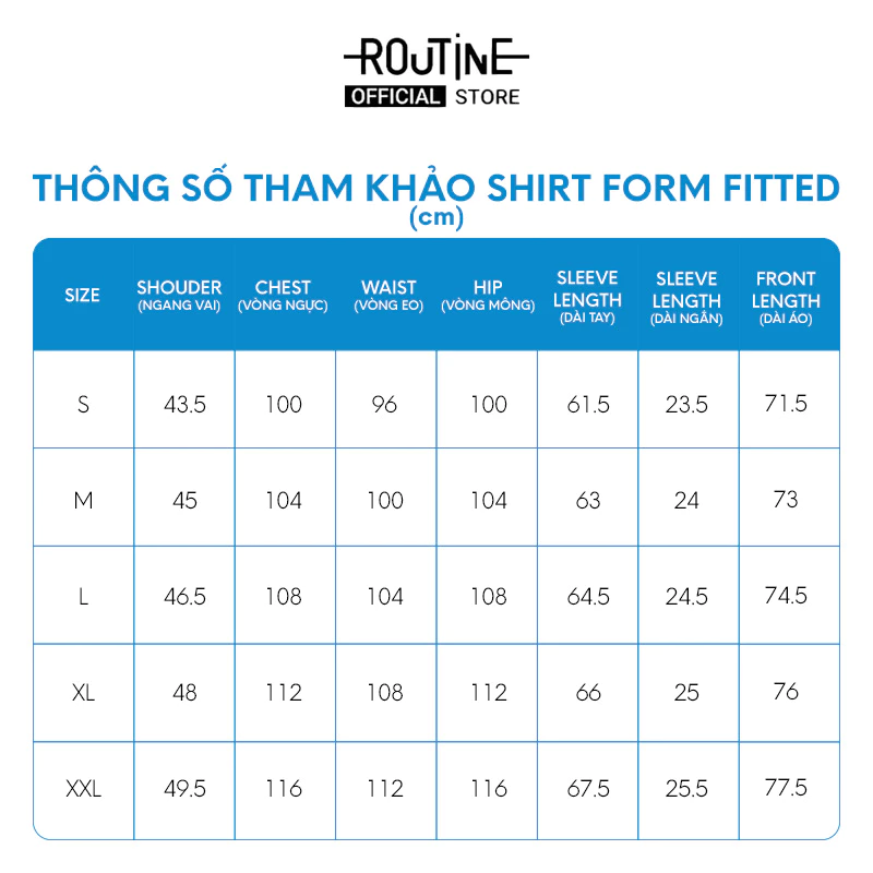 [ĐƠN 699K TẶNG VỚ] Áo Sơ Mi Tay Dài Nam Trơn Vải Bamboo Cao Cấp Form Fitted - Routine 10F24SHL070
