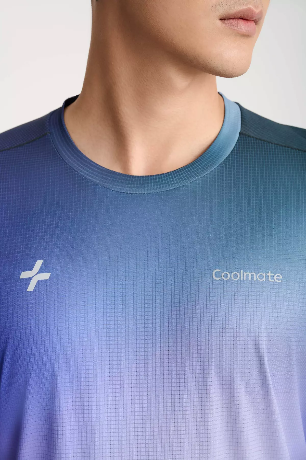Áo Thun thể thao nam chạy bộ Running Graphic Aurora Flow siêu nhẹ, thoáng khí Coolmate