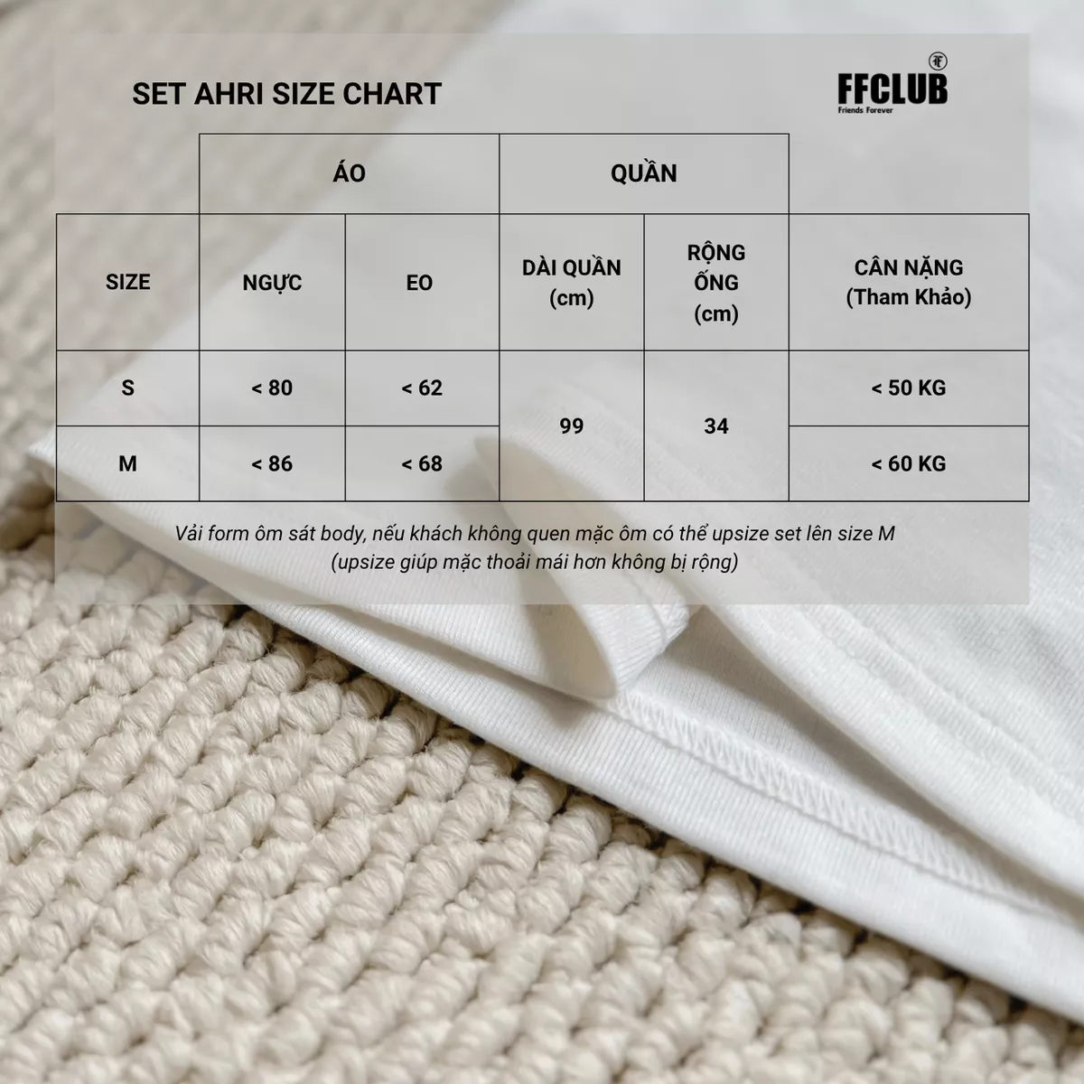 ÁO THUN CỔ TIM ĐINH TÁN AHRI COTTON RIB FFCLUB