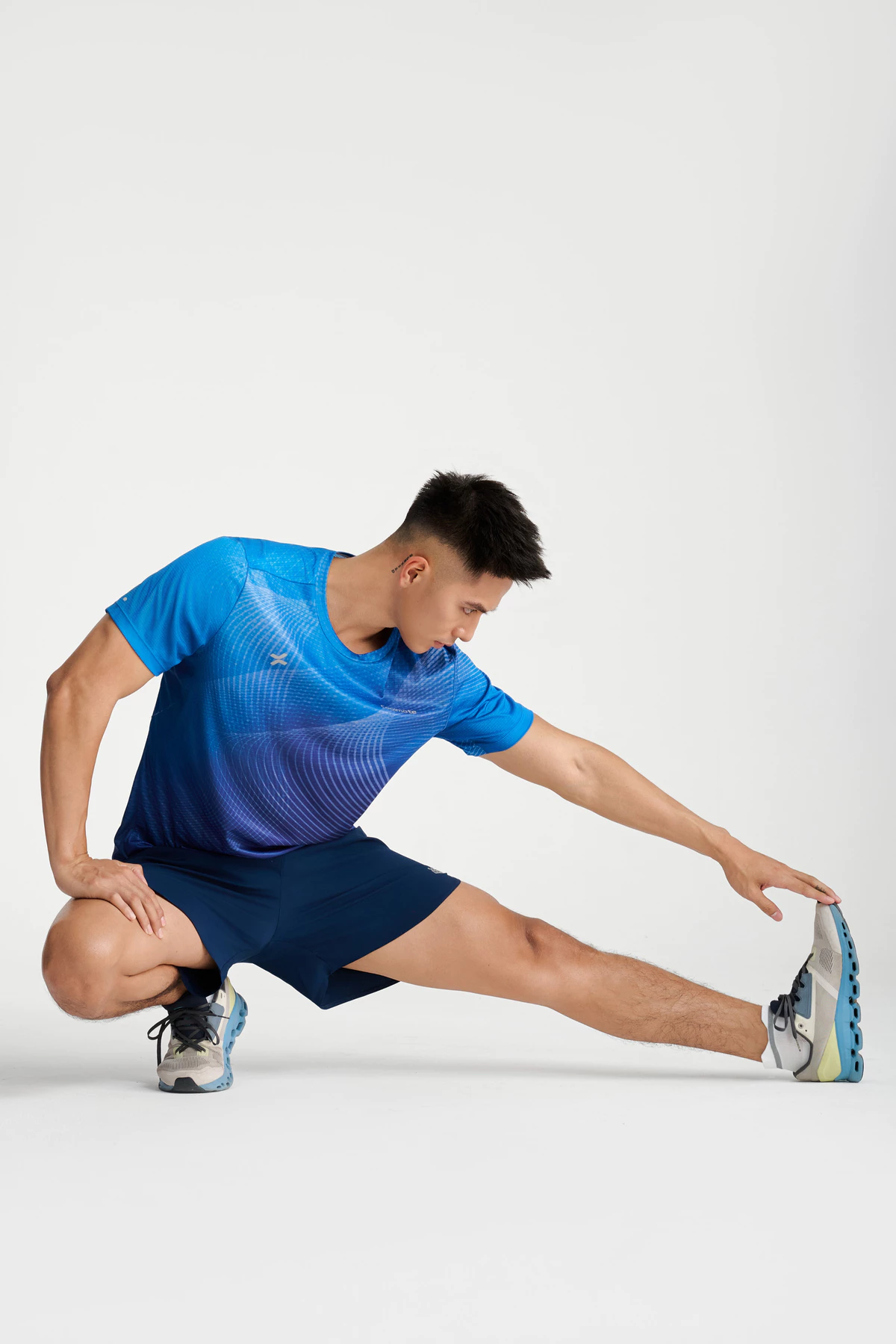 Áo Thun nam TShirt thể thao chạy bộ Airflow Luman Wave siêu nhẹ, thấm hút, thoáng khí Coolmate