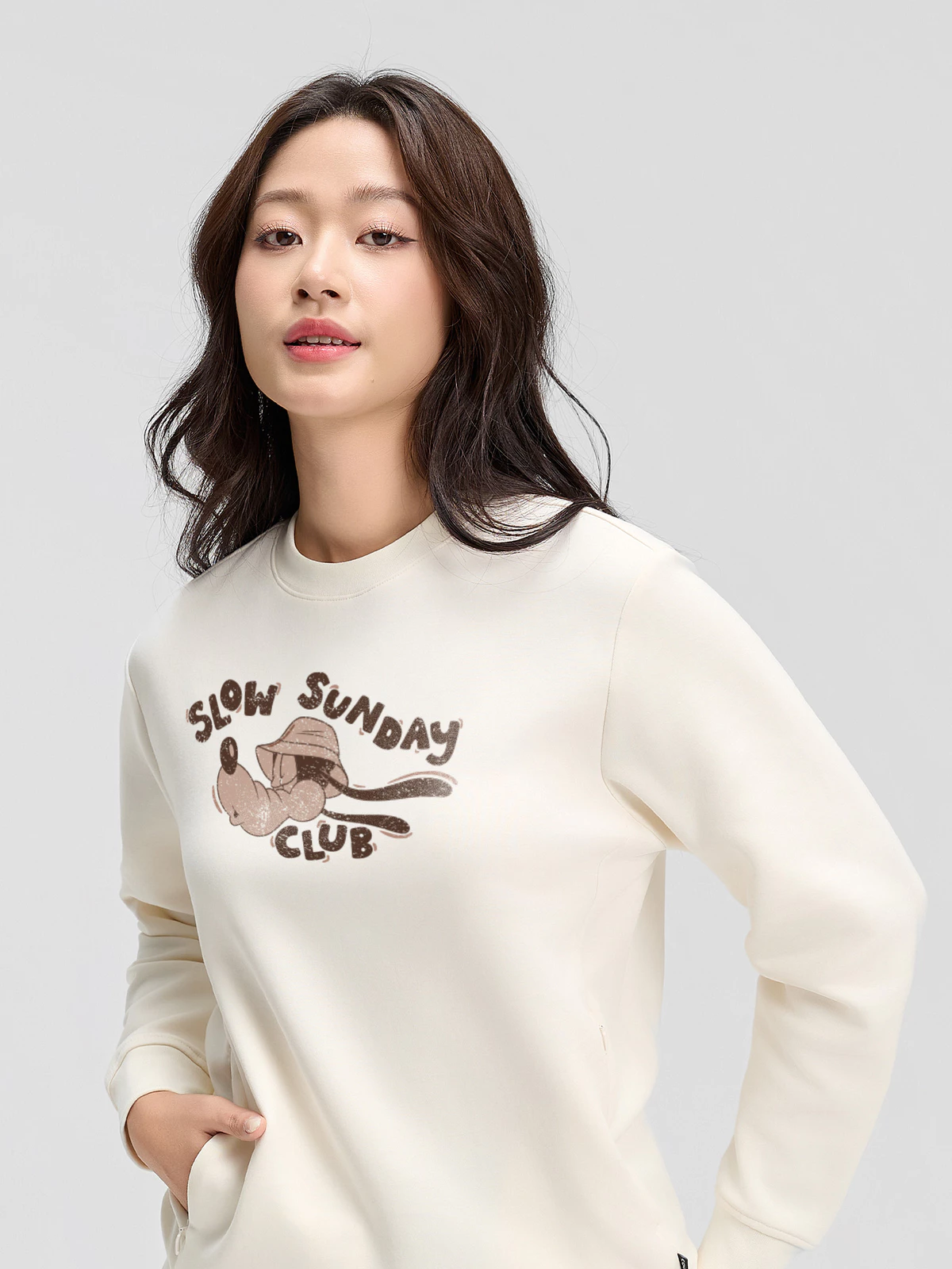 Áo nỉ Sweatshirt nam nữ unisex All-day IN Slow Sunday Club mềm mại, giữ ấm tốt Coolmate