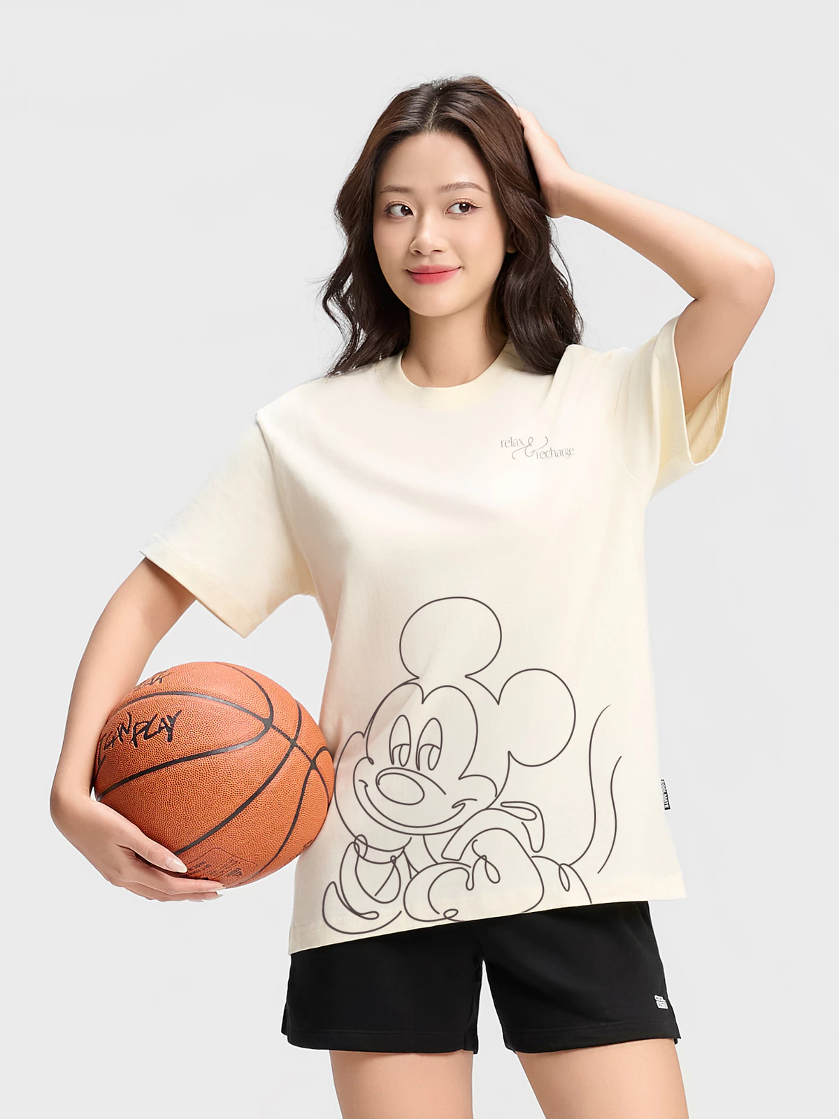 [MUA 2 GIẢM 5%][BST MIRL]Áo thun nam nữ 100% Cotton Relaxed Fit IN Relax & Recharge - Coolmate