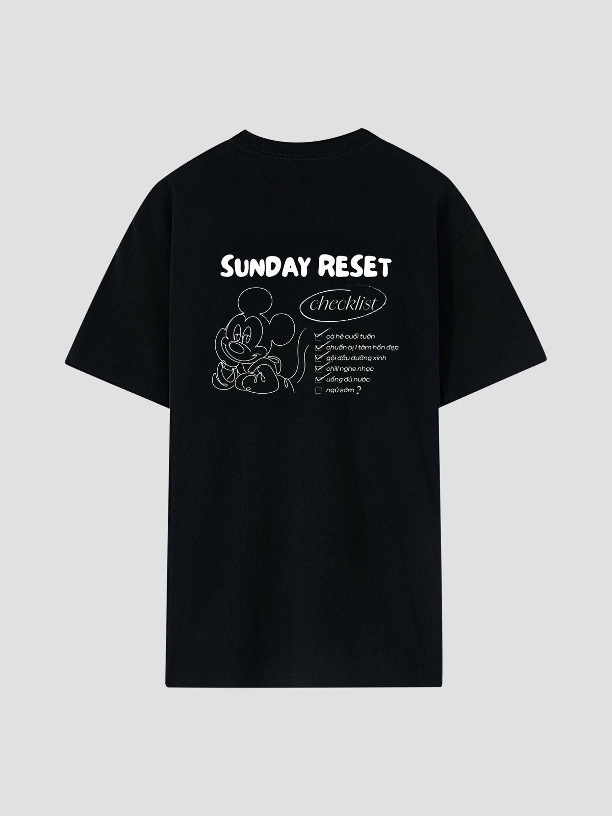 [MUA 2 GIẢM 5%][BST MIRL]Áo thun nam nữ 100% Cotton Relaxed Fit IN Sunday Reset - Coolmate