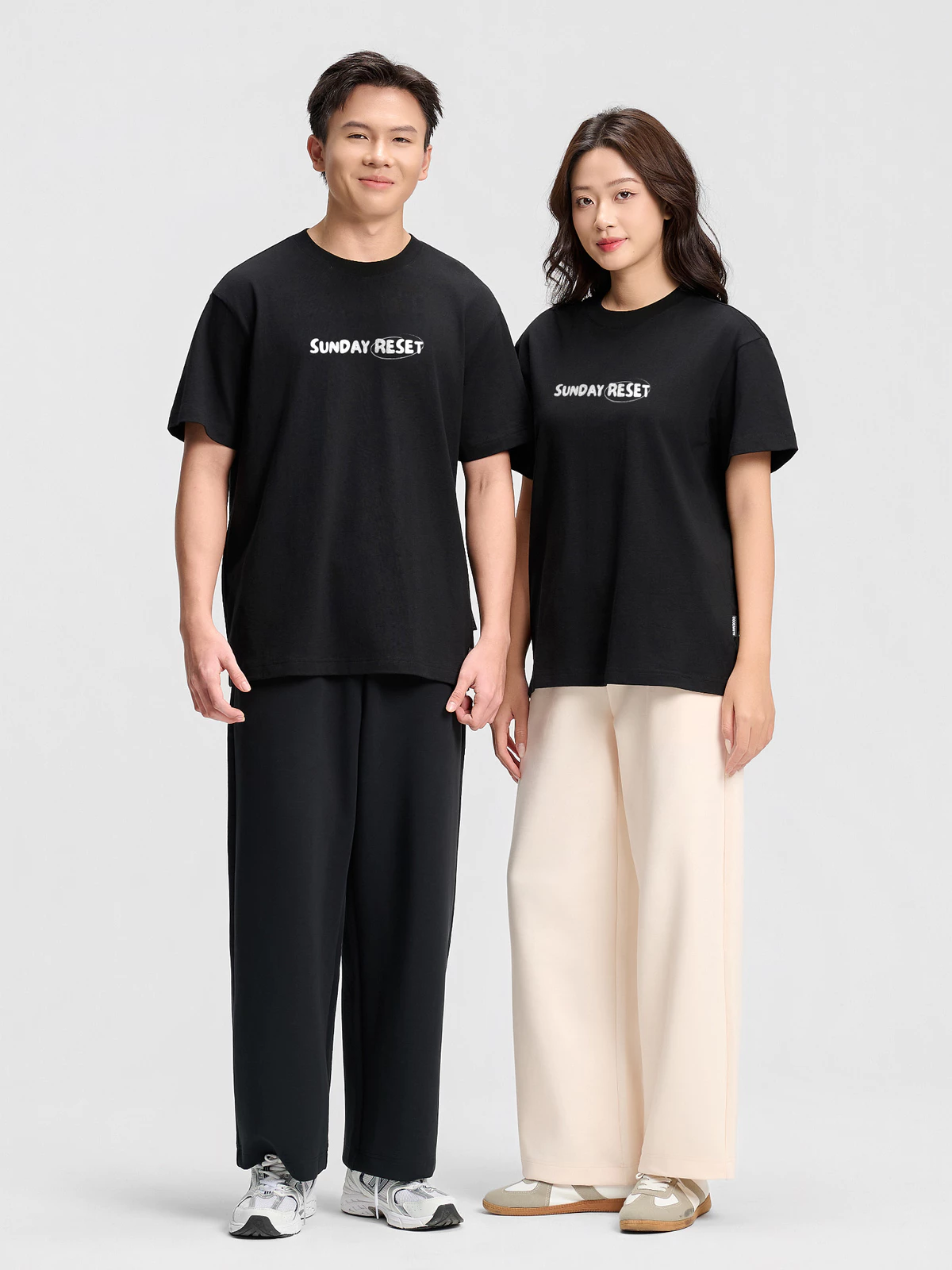 [MUA 2 GIẢM 5%][BST MIRL]Áo thun nam nữ 100% Cotton Relaxed Fit IN Sunday Reset - Coolmate