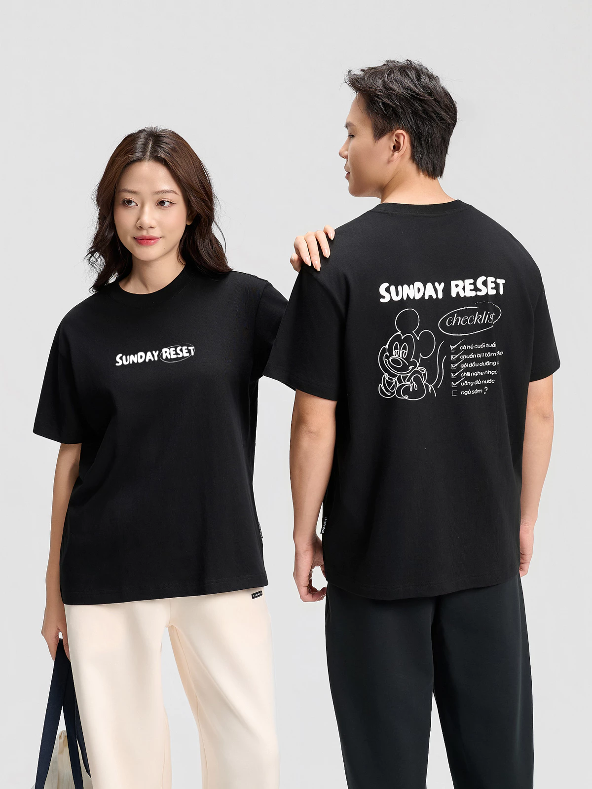 [MUA 2 GIẢM 5%][BST MIRL]Áo thun nam nữ 100% Cotton Relaxed Fit IN Sunday Reset - Coolmate