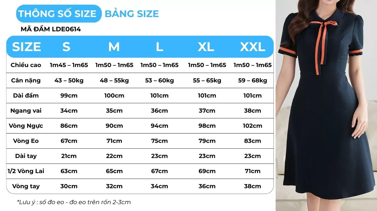 Đầm Chữ A Nữ GUMAC Váy Công Sở Phối Nơ Cổ Tôn Dáng Vải Tuyết Mưa Cao Cấp Bigsize Đi Chơi Dạo Phố LDE0614