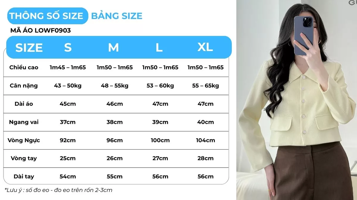 Áo Khoác Nữ GUMAC Dáng Lửng Form Suông Áo Khoác Nữ GUMAC Dáng Lửng Form Suông LOWF0903