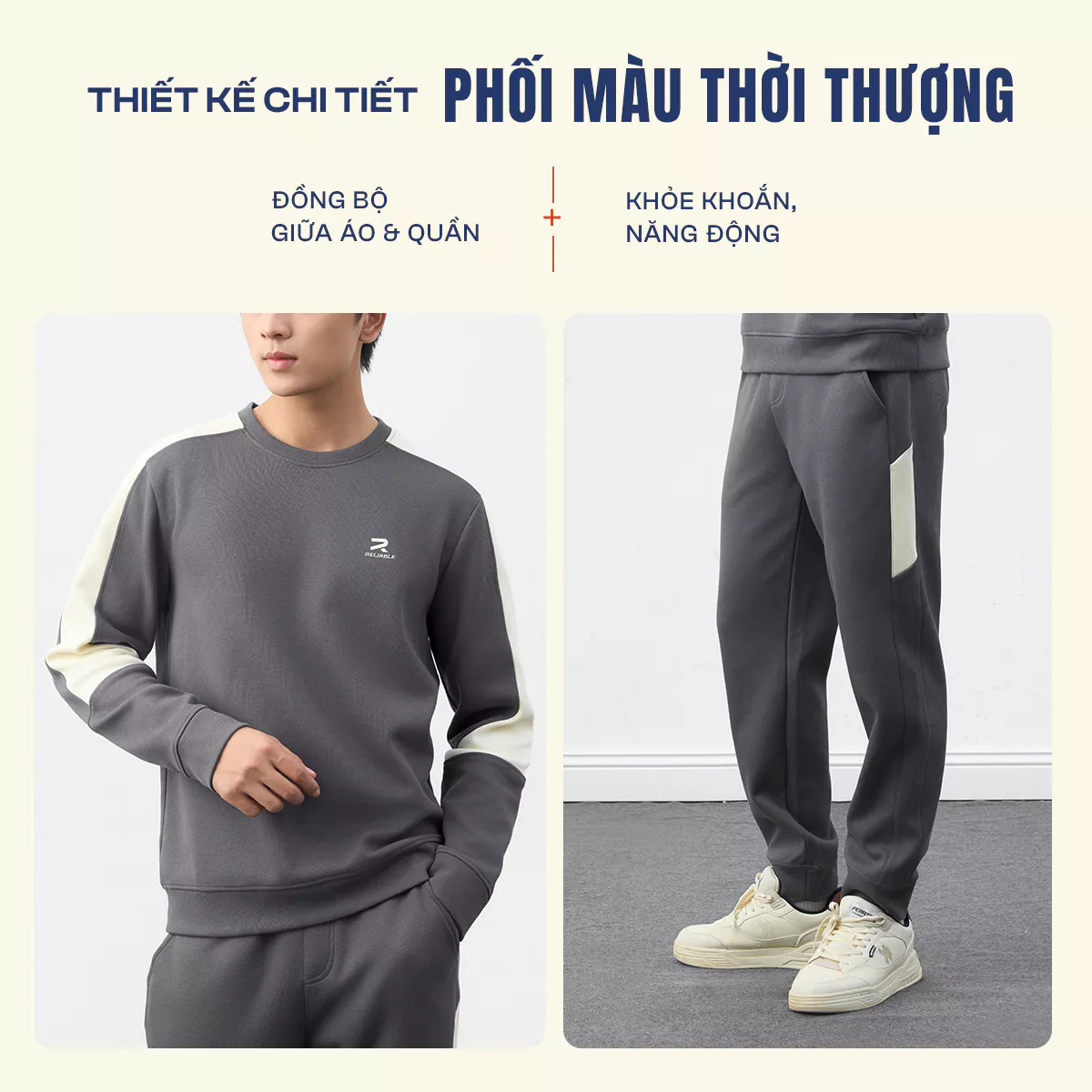 Bộ Quần Áo Nỉ Nam Mùa Đông RELIABLE 5S FASHION Dày Dặn, Giữ Ấm, Thiết Kế Khỏe Khoắn 01-MBNIR5005