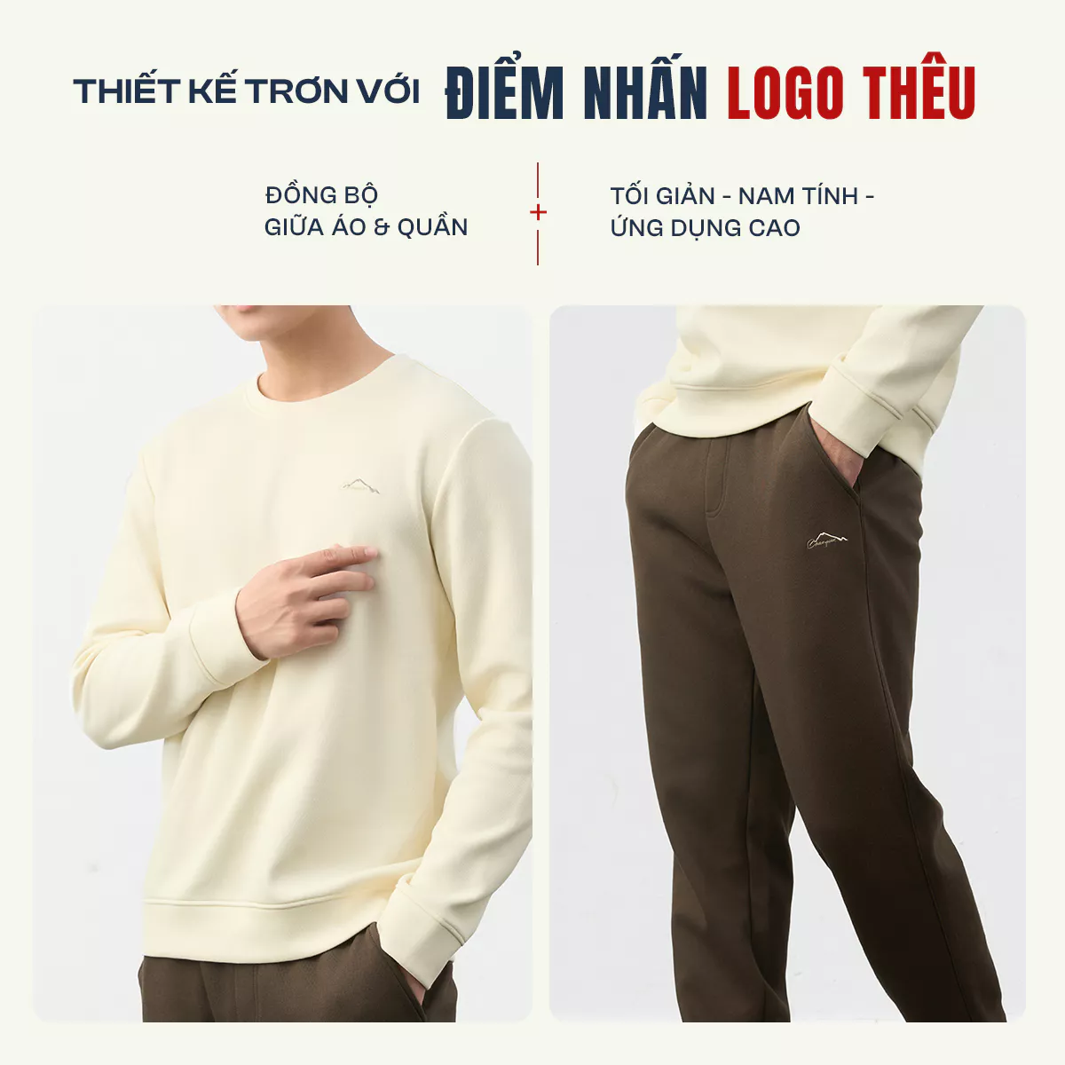 Quần Áo Nỉ Nam 5S FASHION Thêu Tinh Tế, Thiết Kế Basic Dễ Mặc 01-MBNI25013